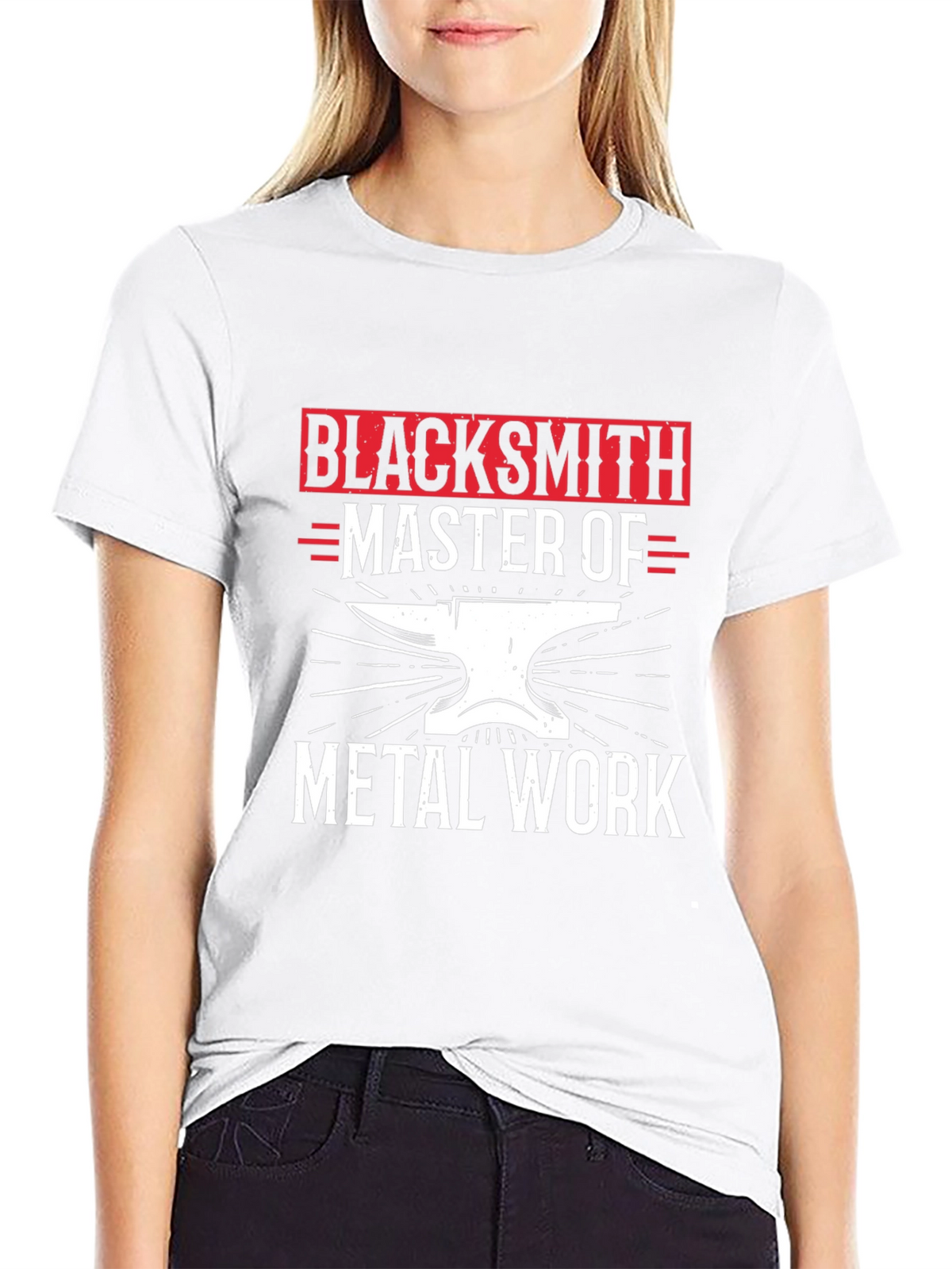 Blacksmith Master of Metal Work Graphic T-Shirt