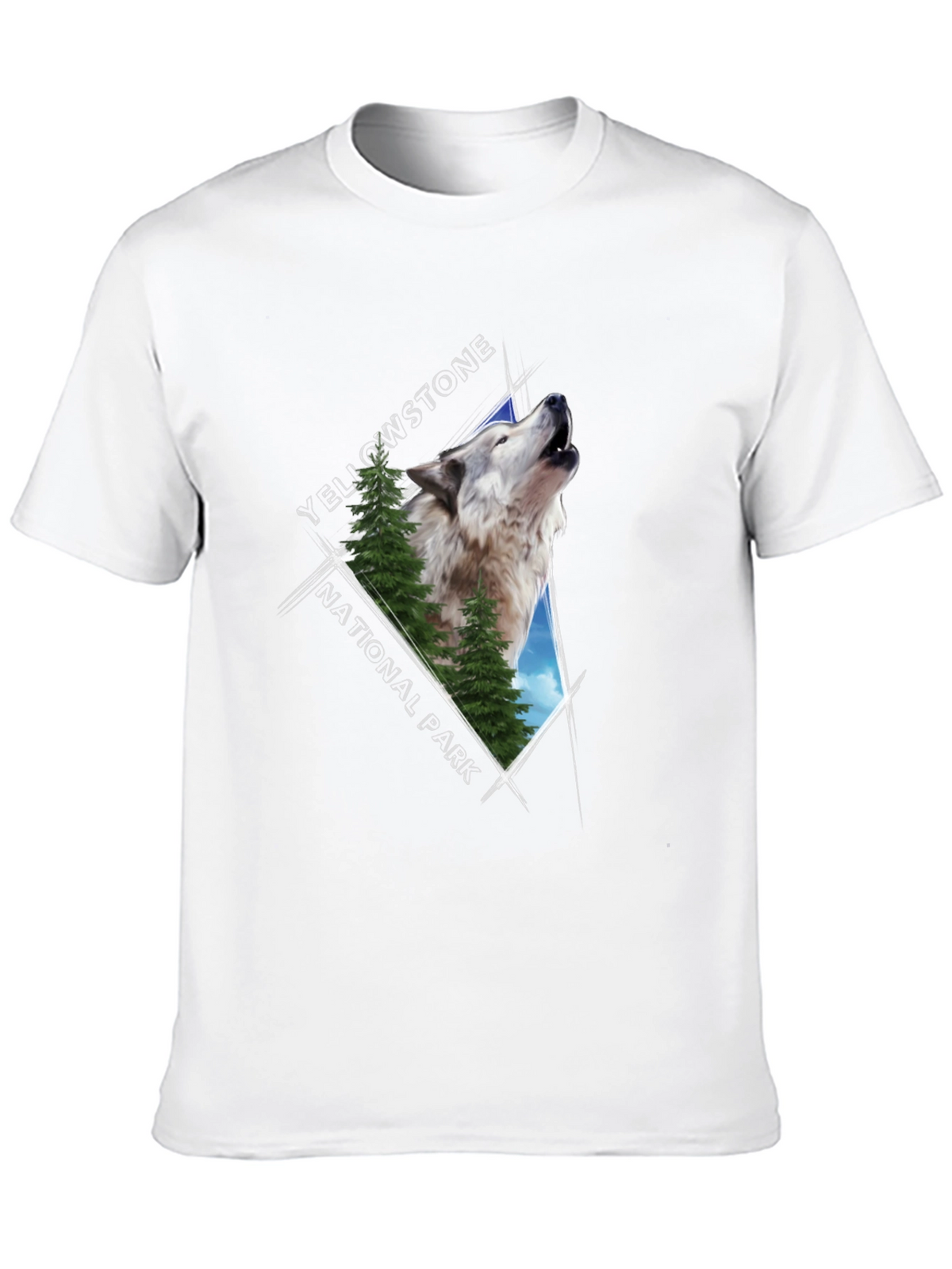 Yellowstone Wolf Graphic Tee