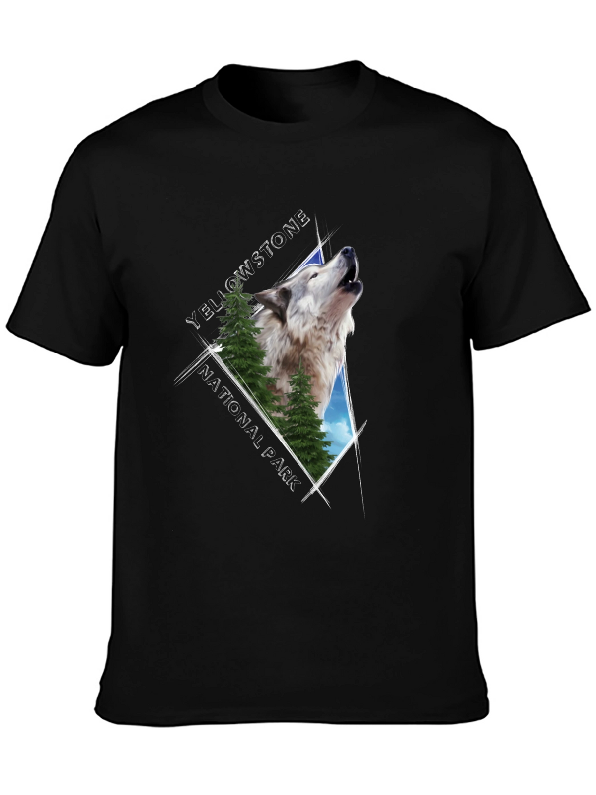 Yellowstone Wolf Graphic Tee