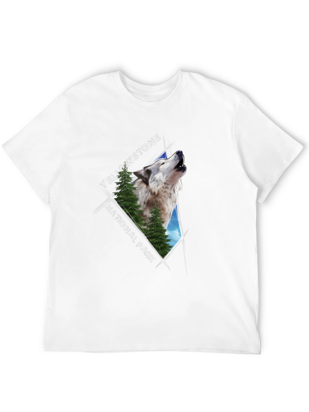 Yellowstone Wolf Graphic Tee