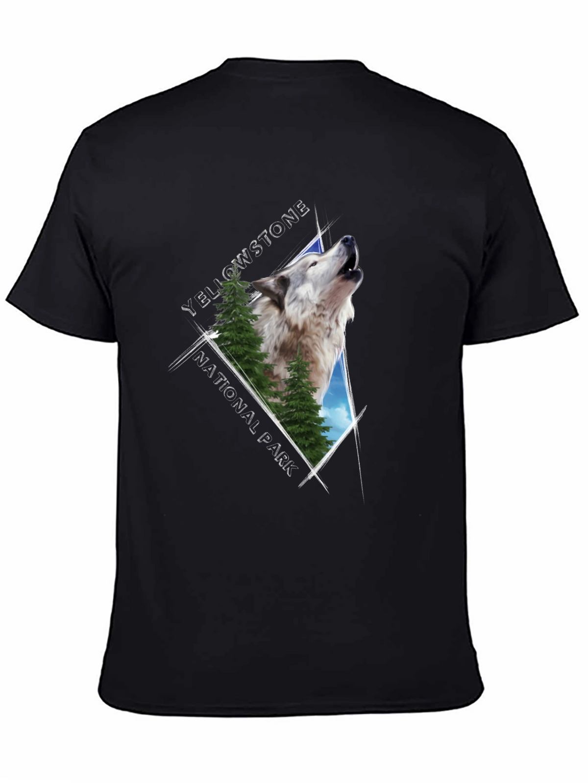Yellowstone Wolf Graphic Tee