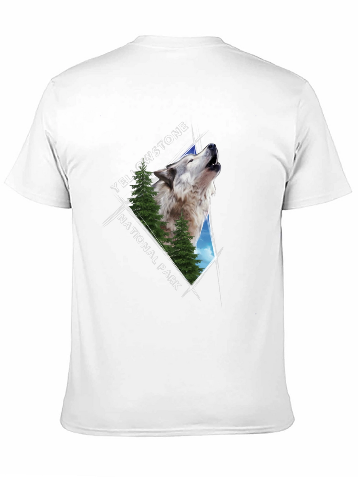 Yellowstone Wolf Graphic Tee