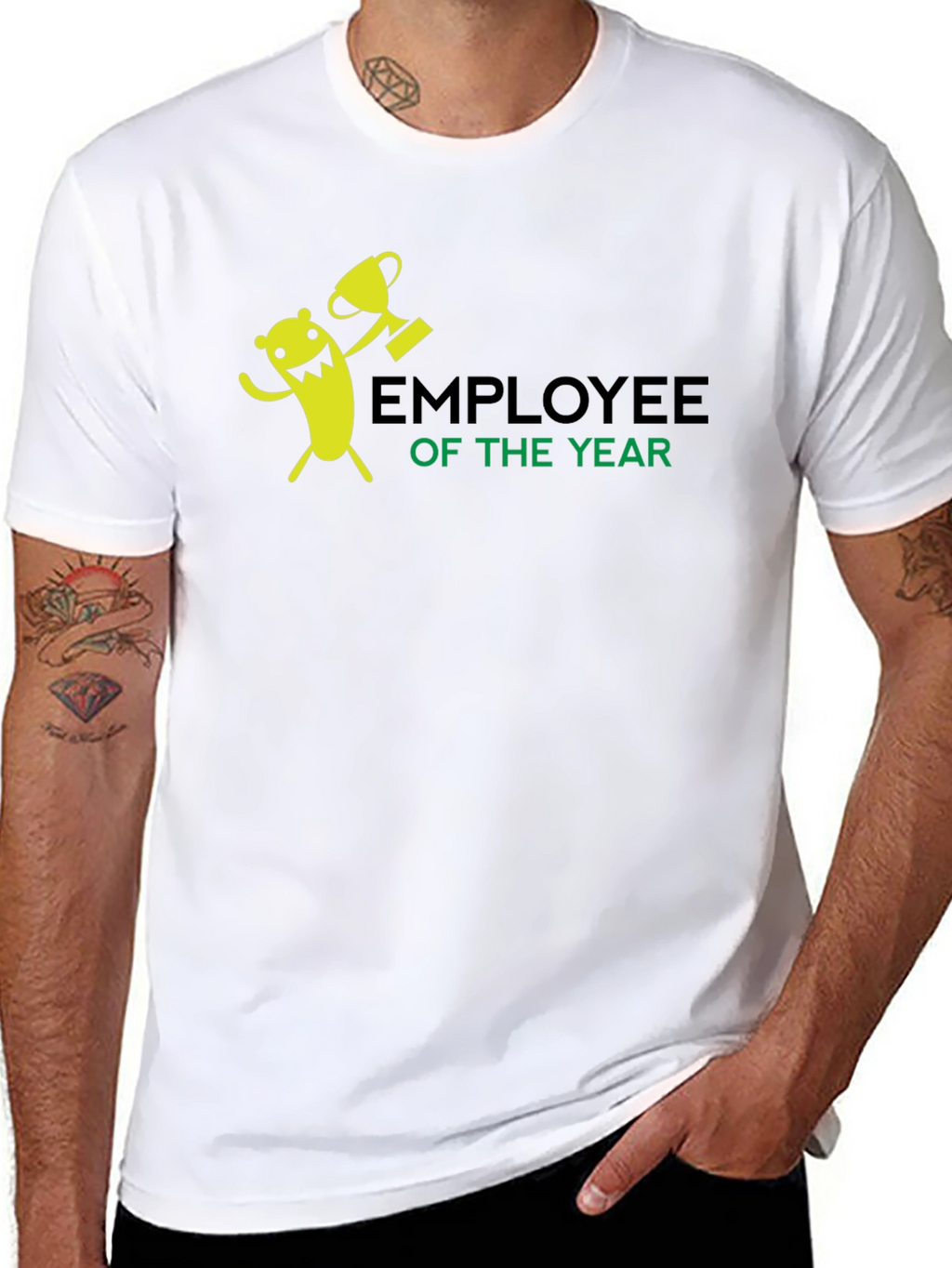 Employee of the Year Black T-Shirt