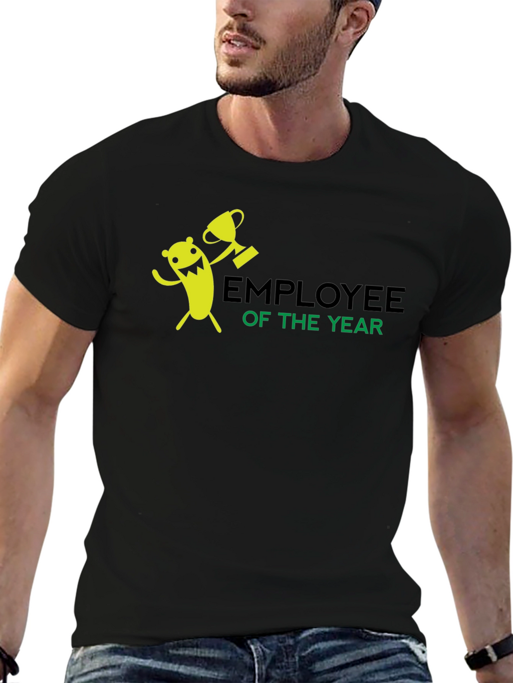 Employee of the Year Black T-Shirt