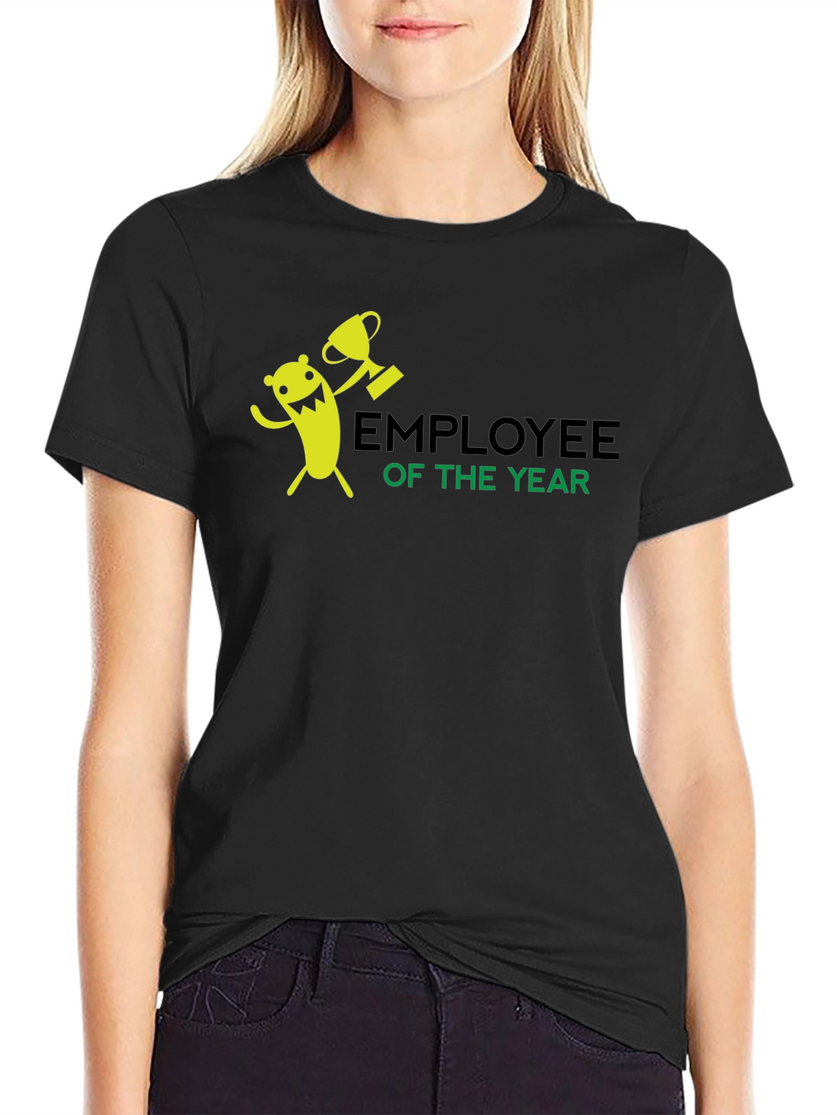 Employee of the Year Black T-Shirt