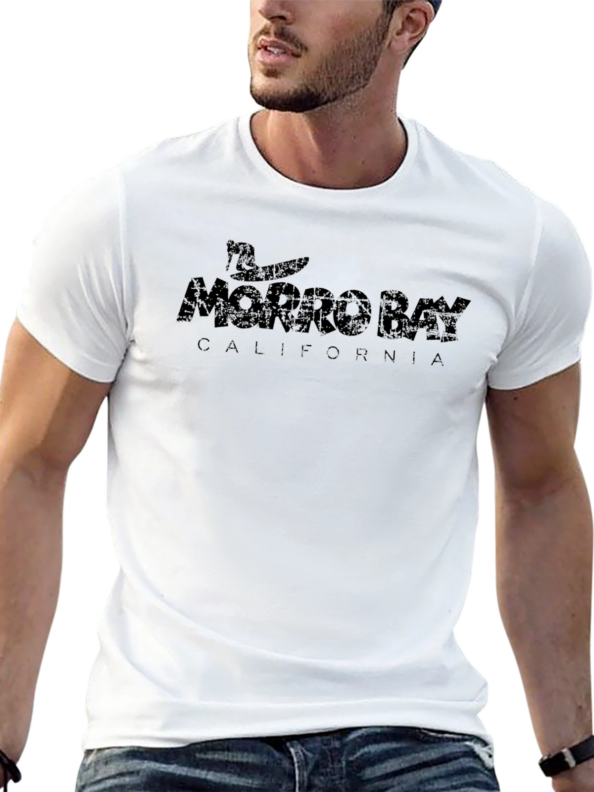 Morro Bay California Graphic T-Shirt