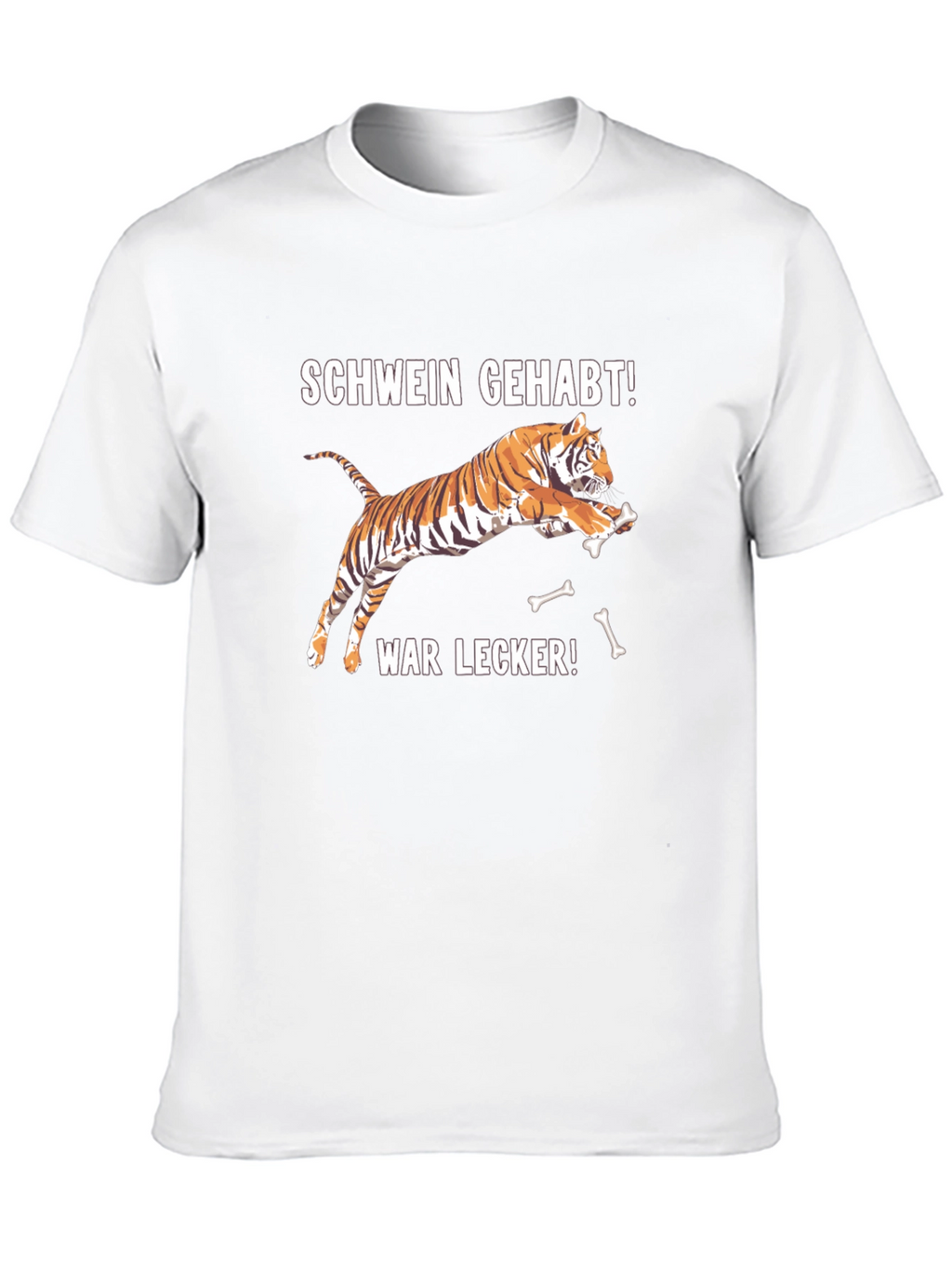Schwein Gehabt Tiger Graphic Tee