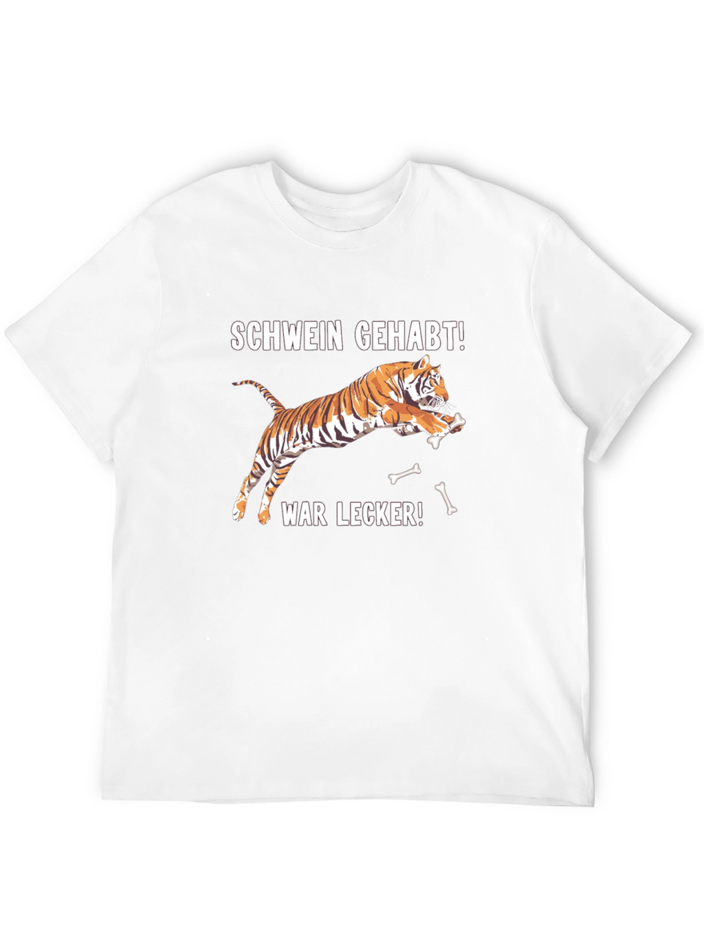 Schwein Gehabt Tiger Graphic Tee