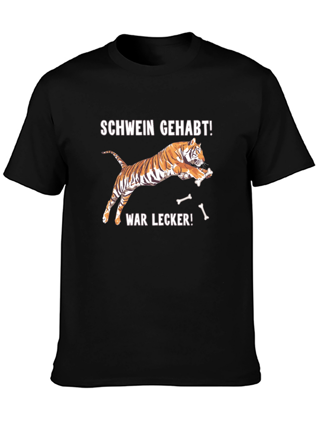 Schwein Gehabt Tiger Graphic Tee