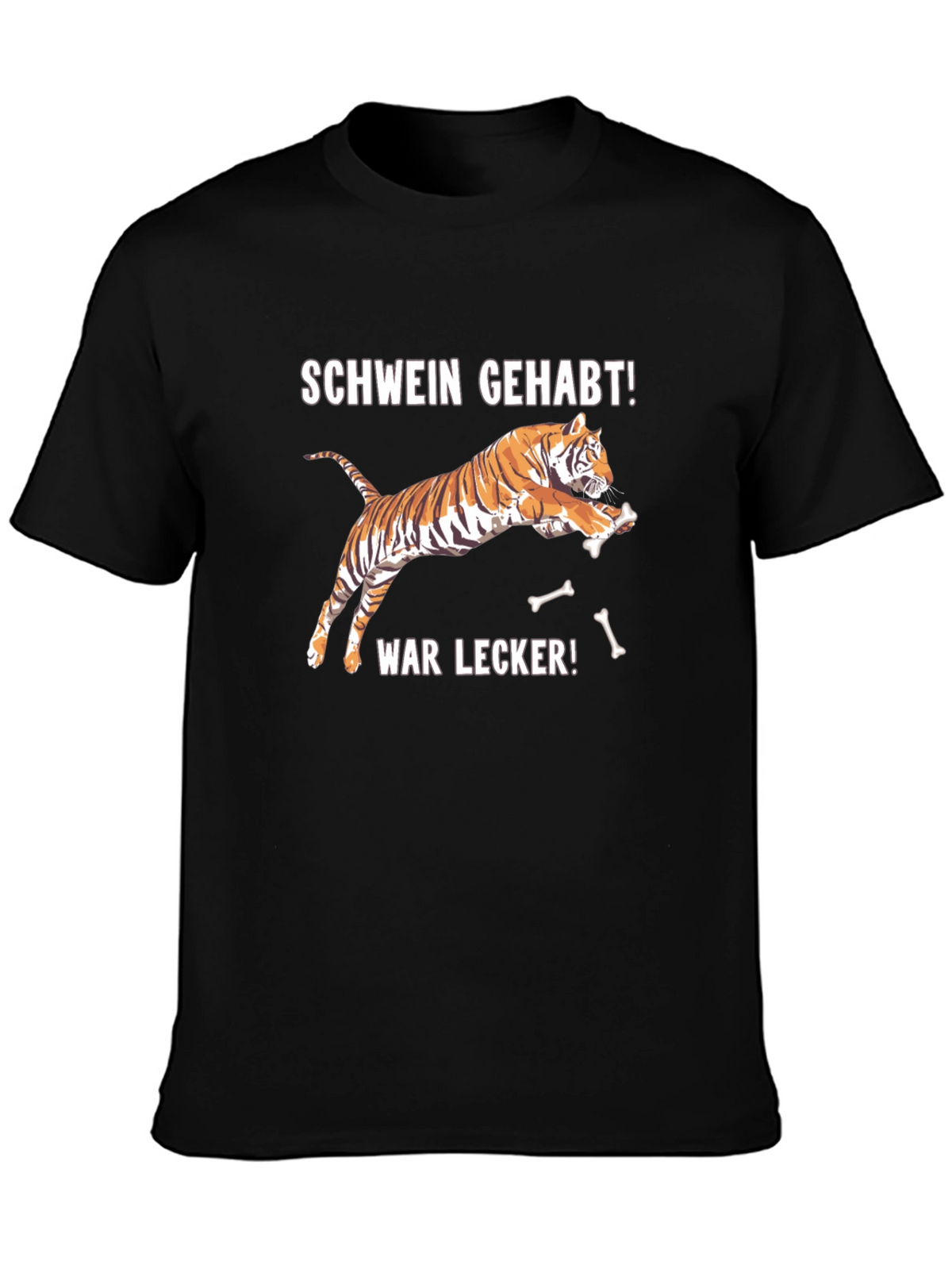 Schwein Gehabt Tiger Graphic Tee
