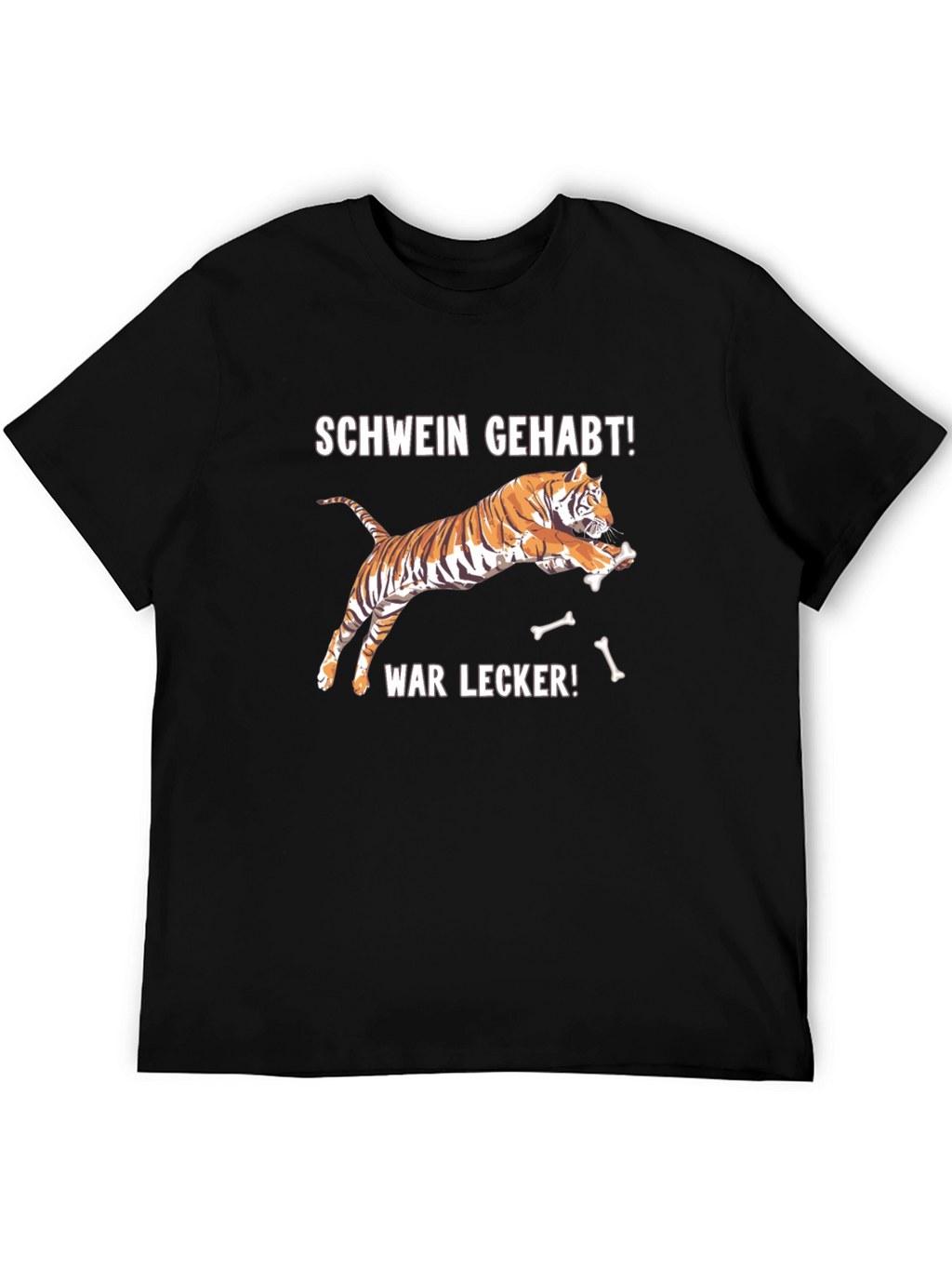 Schwein Gehabt Tiger Graphic Tee
