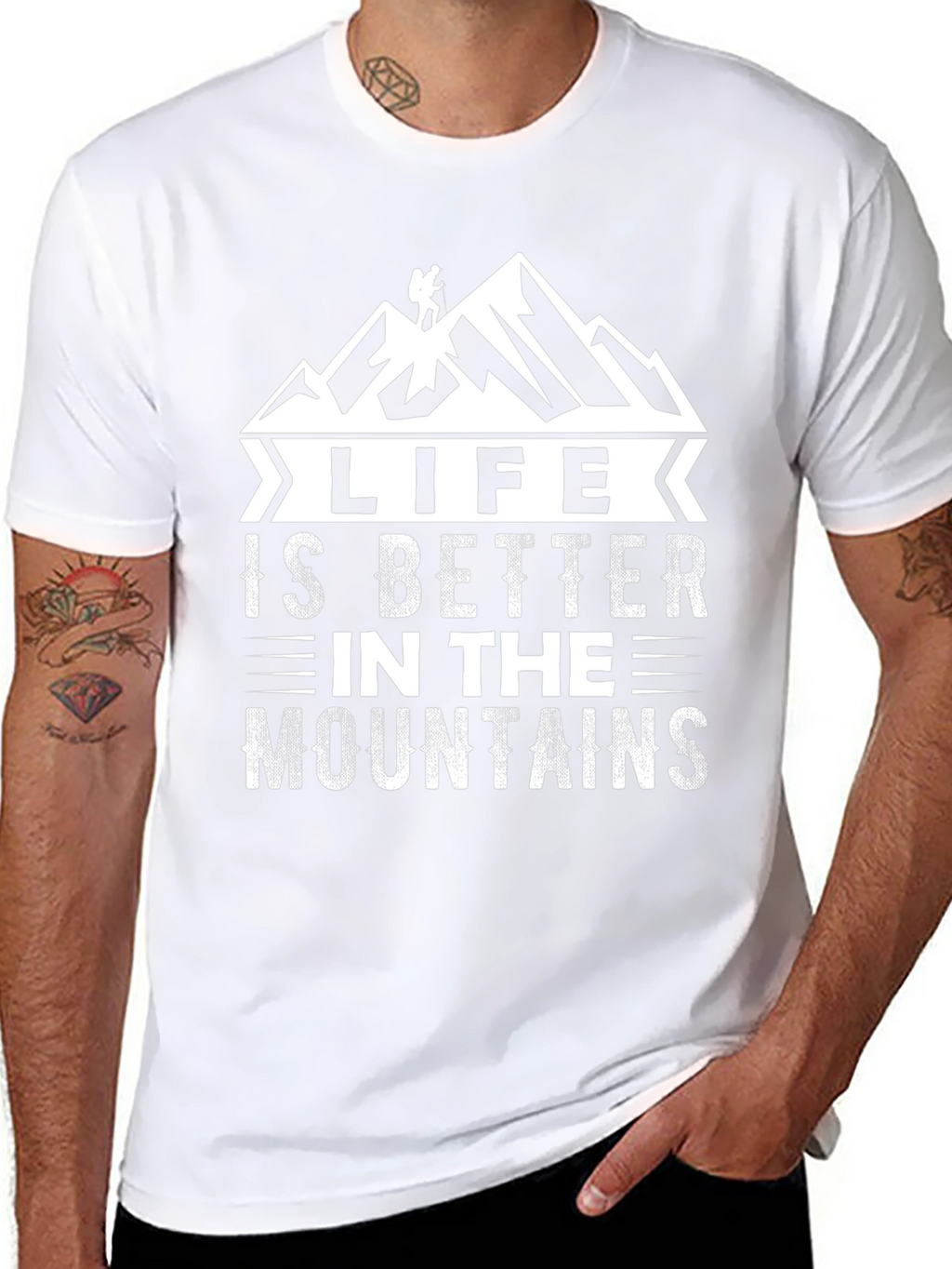 Life is Better in the Mountains T-Shirt