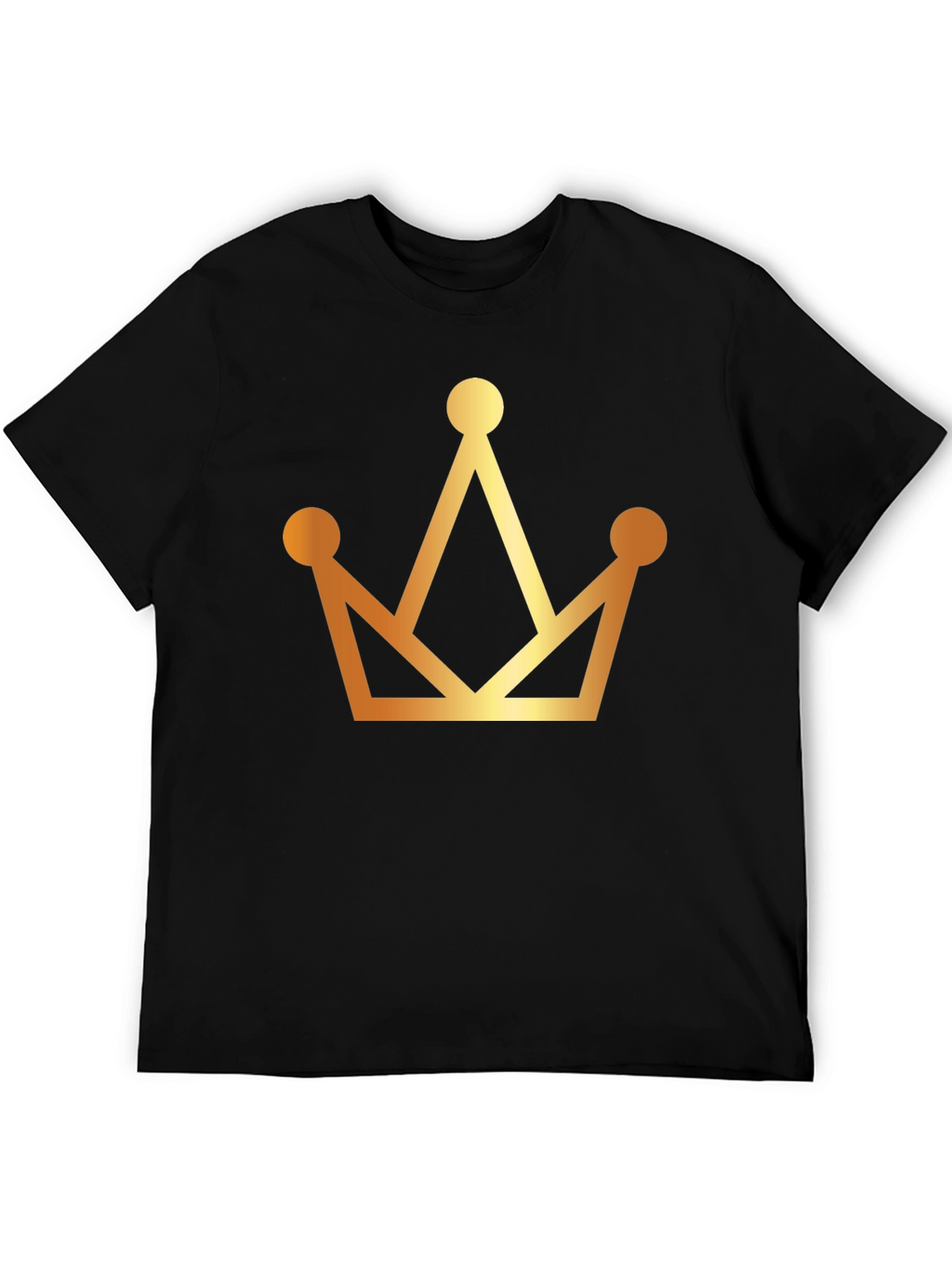 Crown Graphic Black T-Shirt