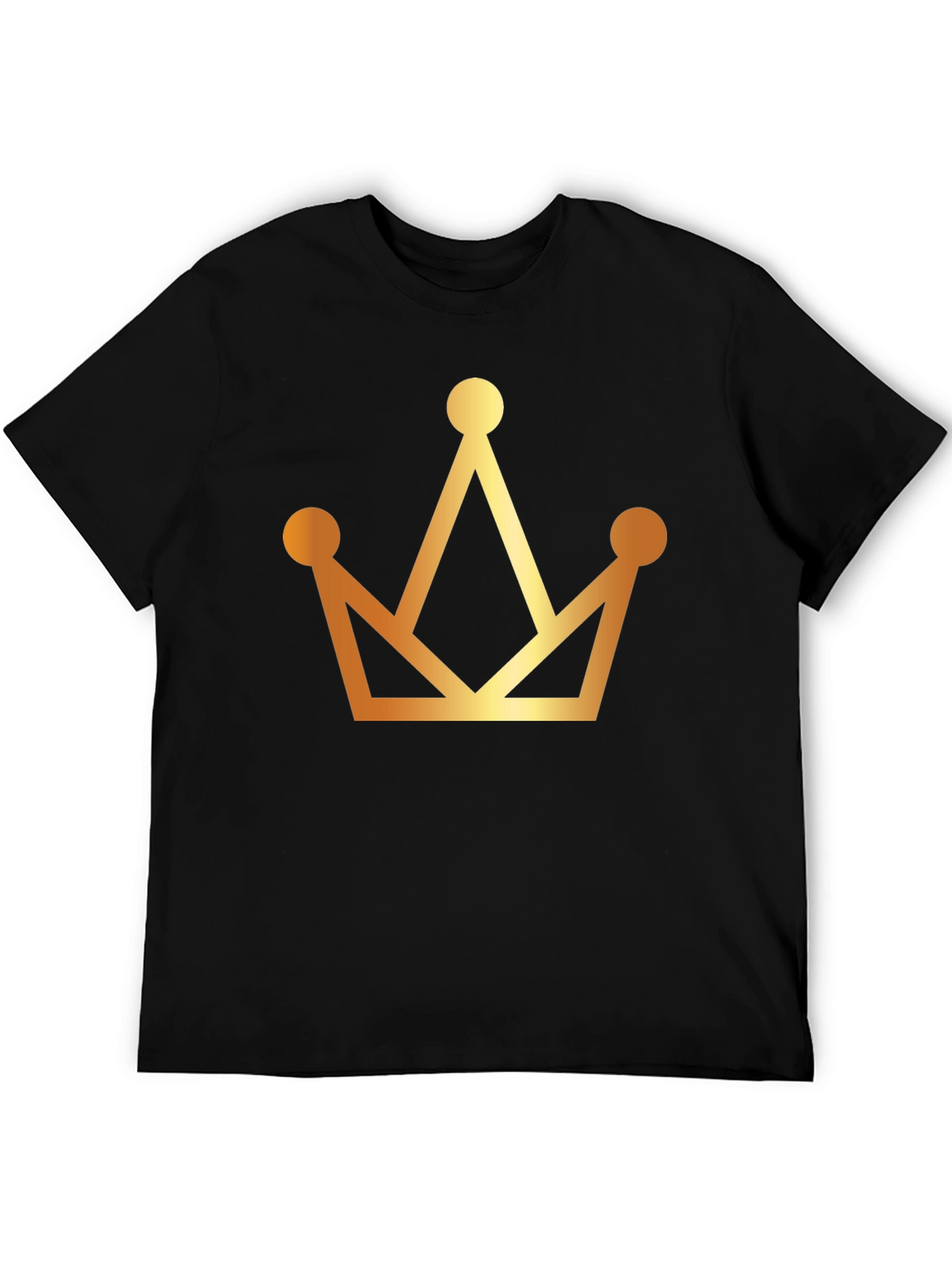Crown Graphic Black T-Shirt