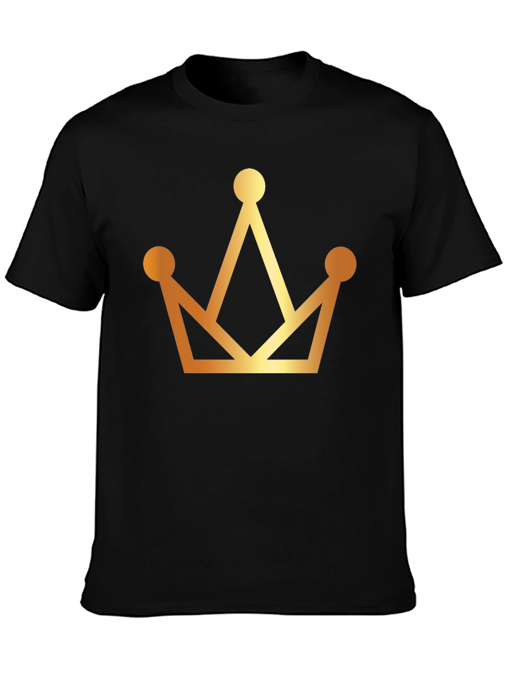 Crown Graphic Black T-Shirt