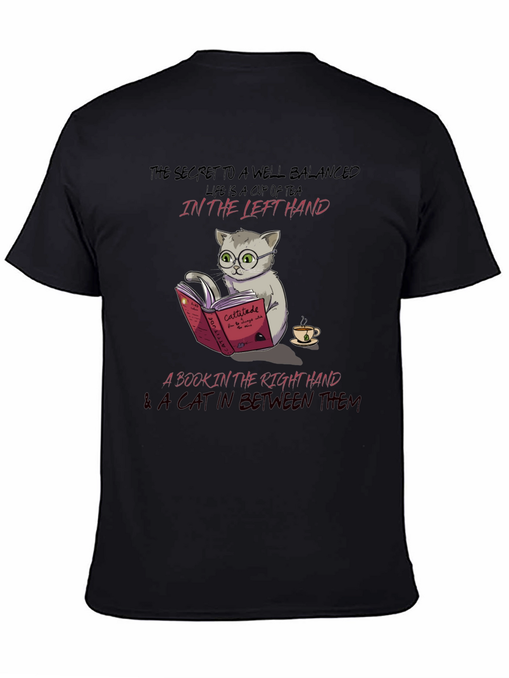 Well Balanced Cat Lover T-Shirt