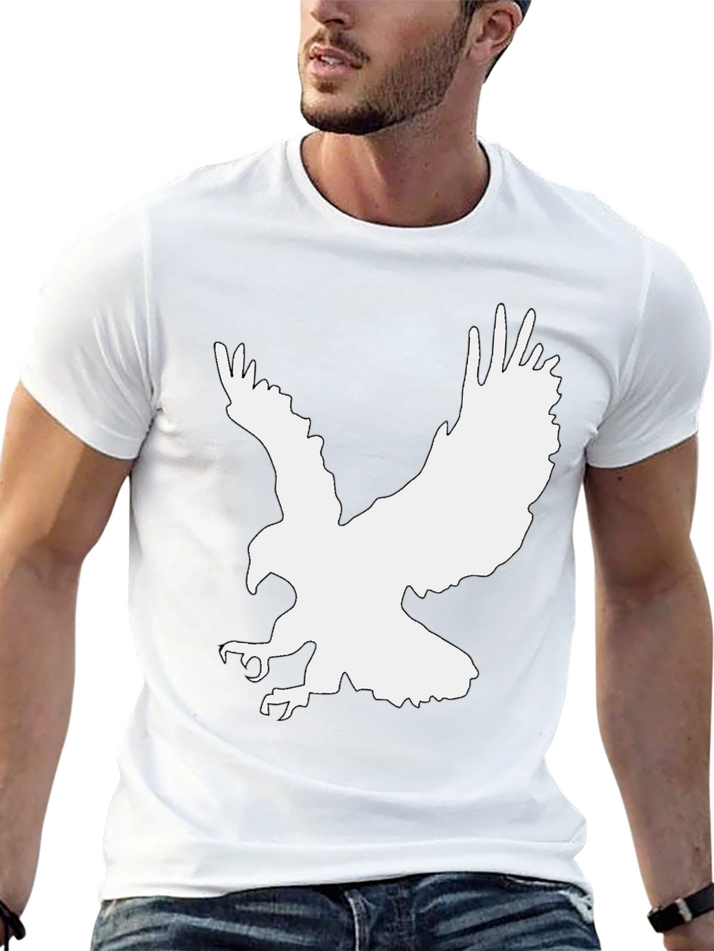 Black Eagle T-Shirt - Soaring Style
