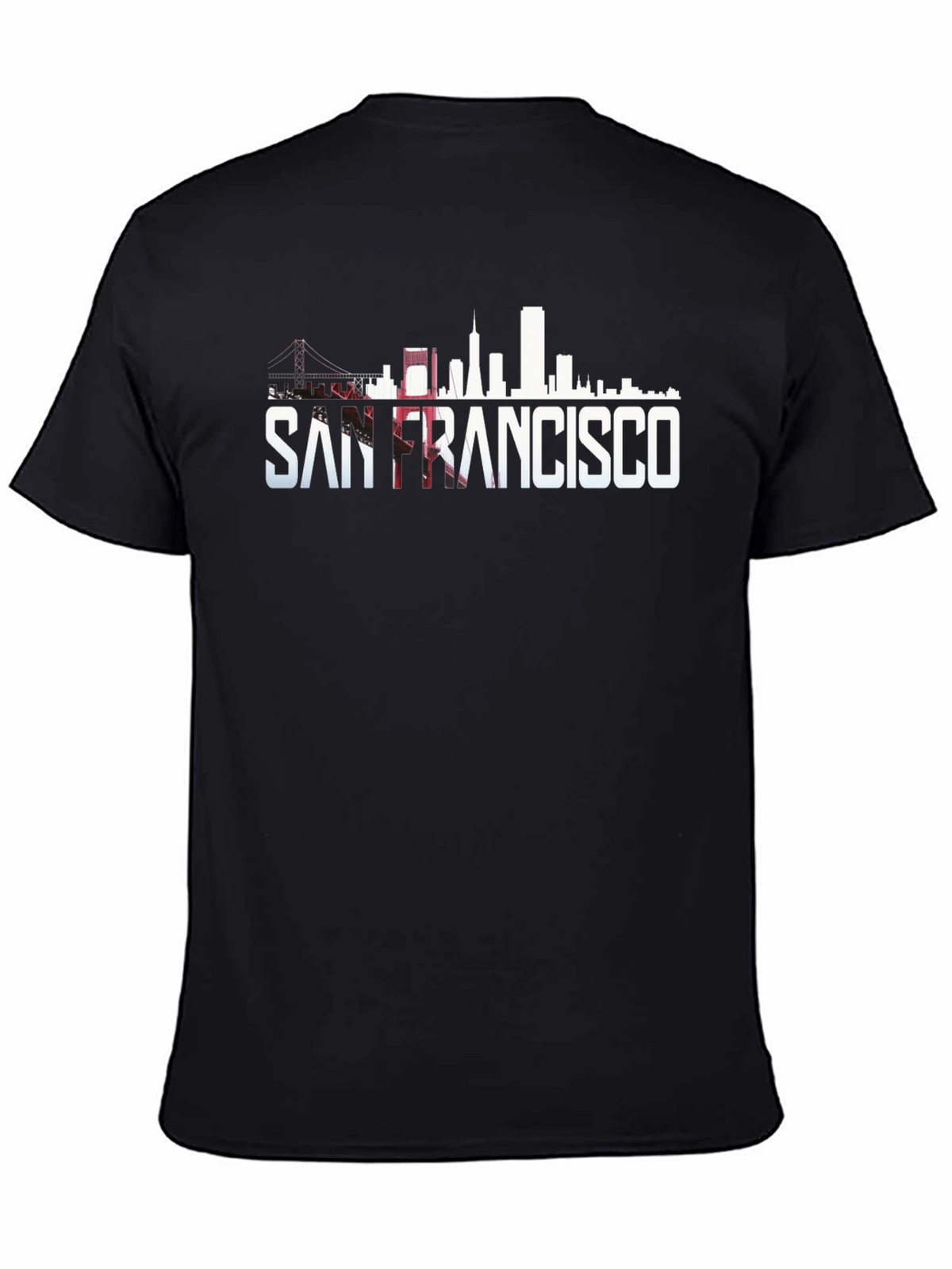 San Francisco Skyline Graphic Tee - Black