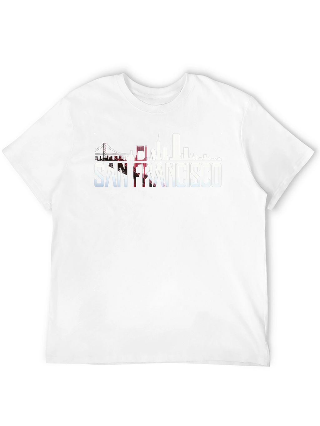 San Francisco Skyline Graphic Tee - Black