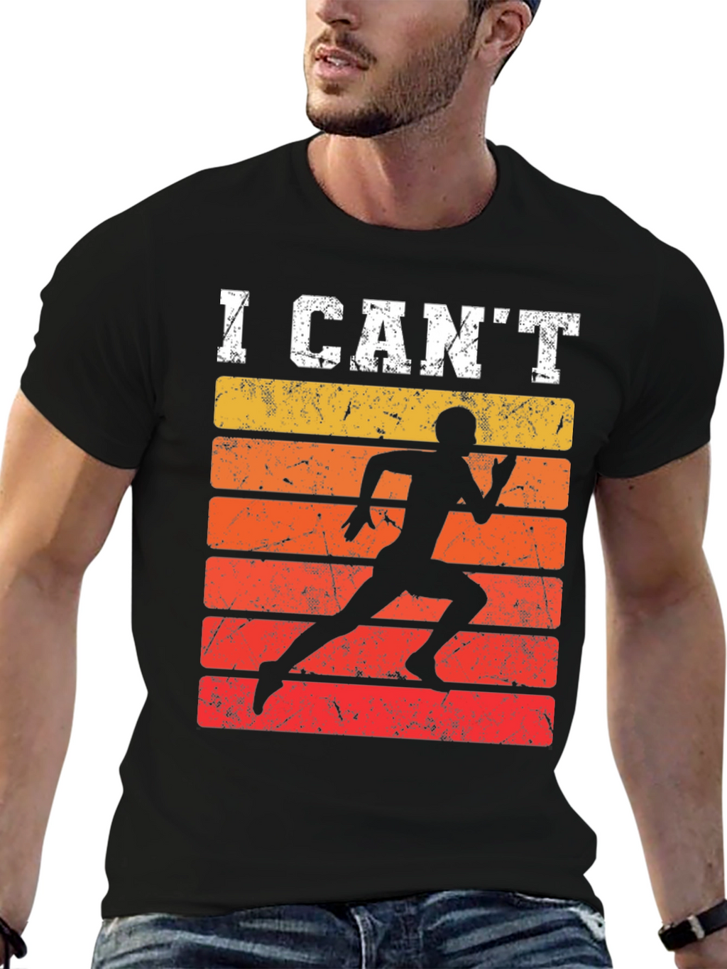 Retro Runner T-Shirt: I Cant Stop