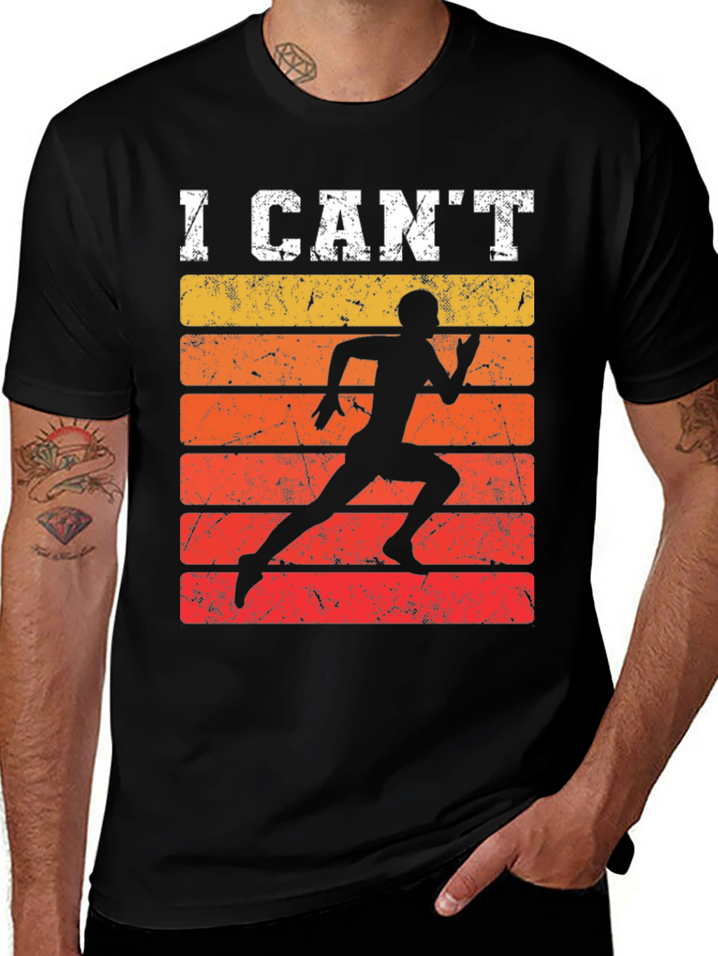 Retro Runner T-Shirt: I Cant Stop