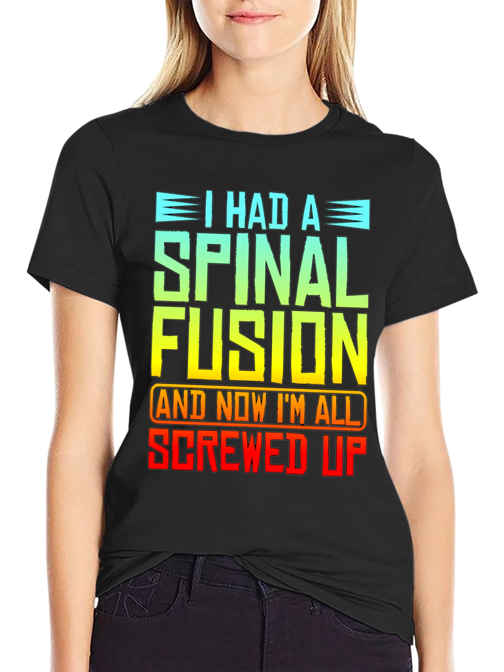 Spinal Fusion Graphic T-Shirt