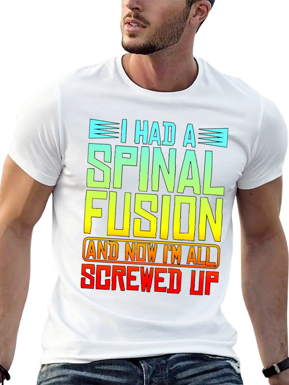 Spinal Fusion Graphic T-Shirt