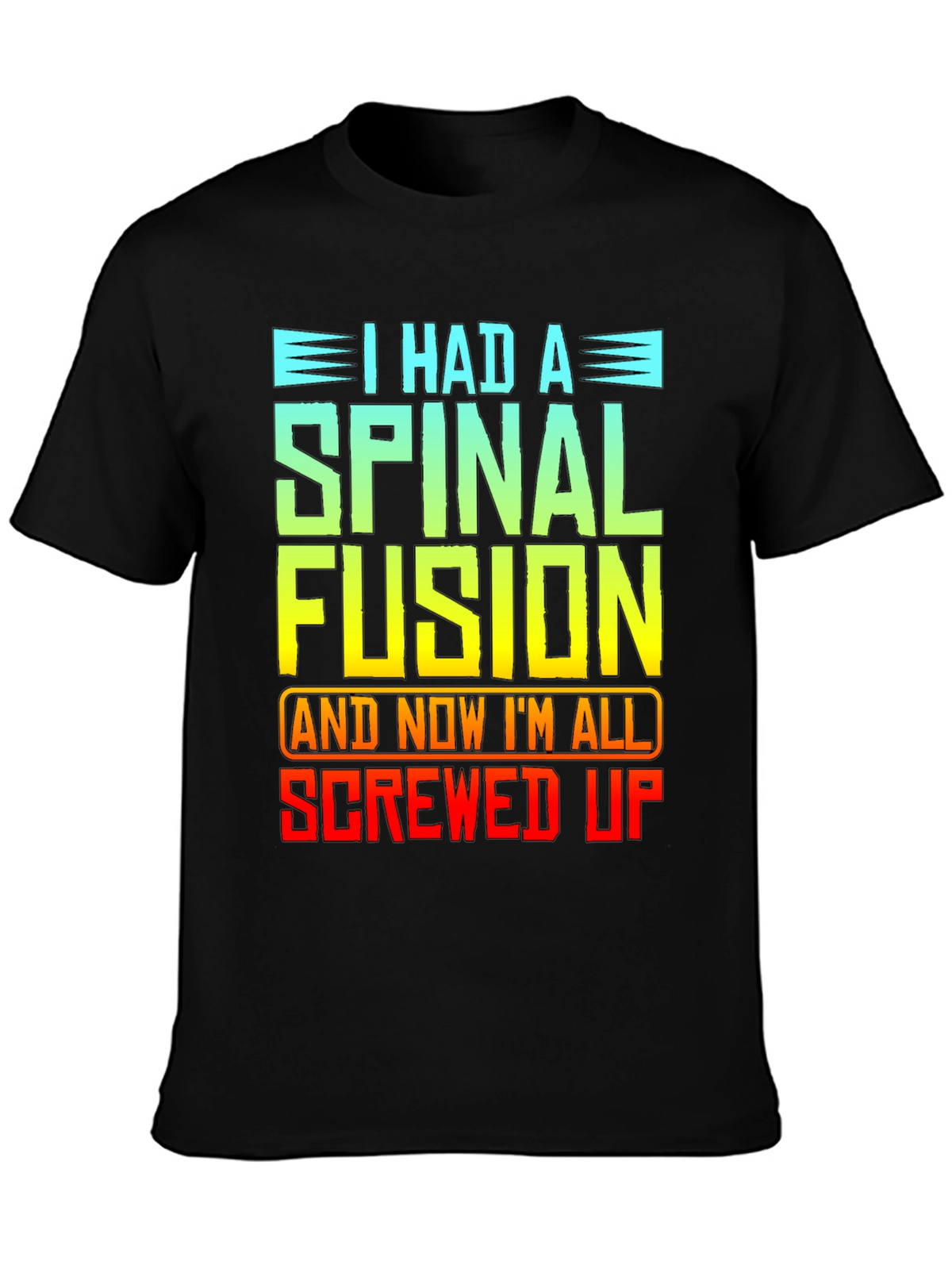 Spinal Fusion Graphic T-Shirt