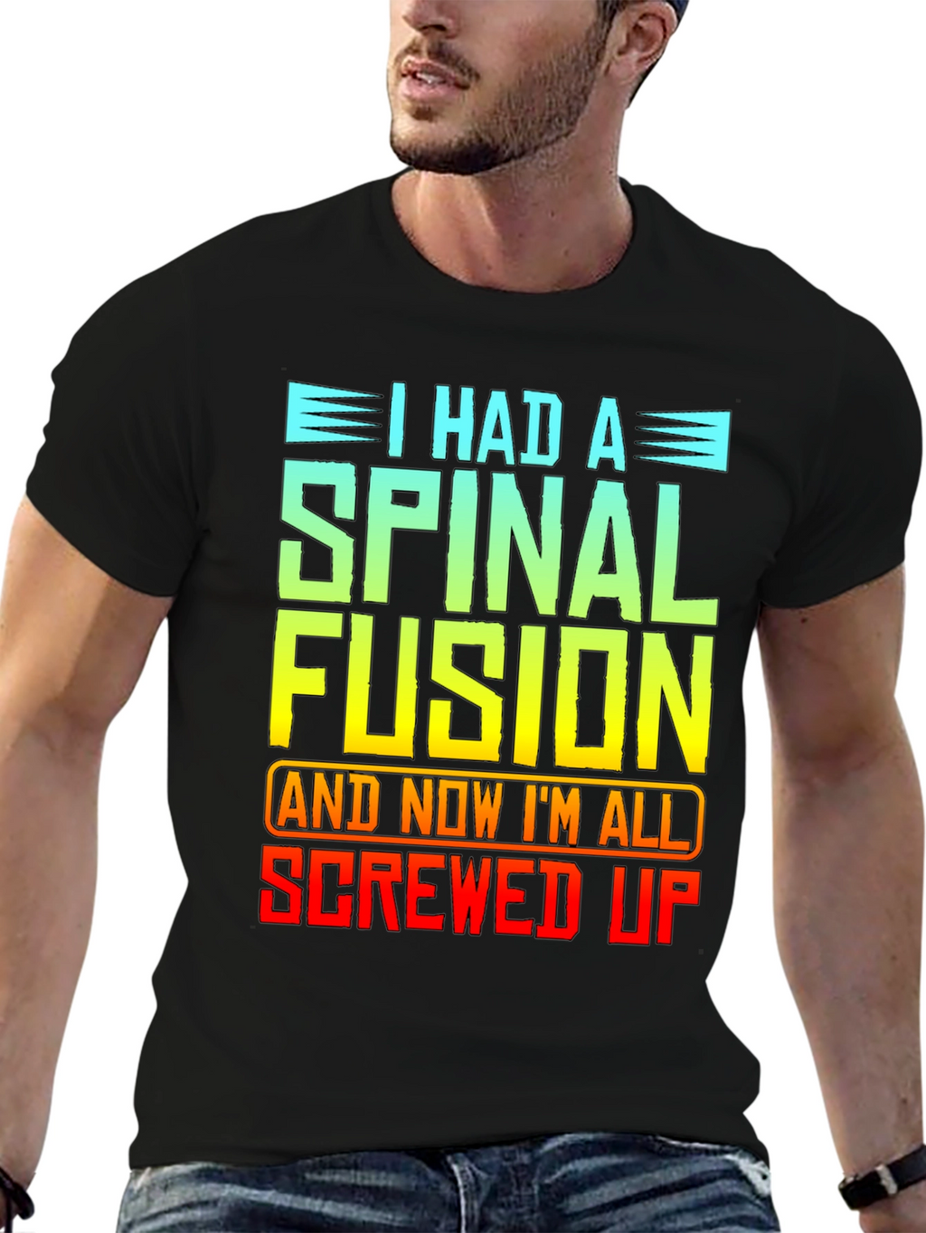 Spinal Fusion Graphic T-Shirt