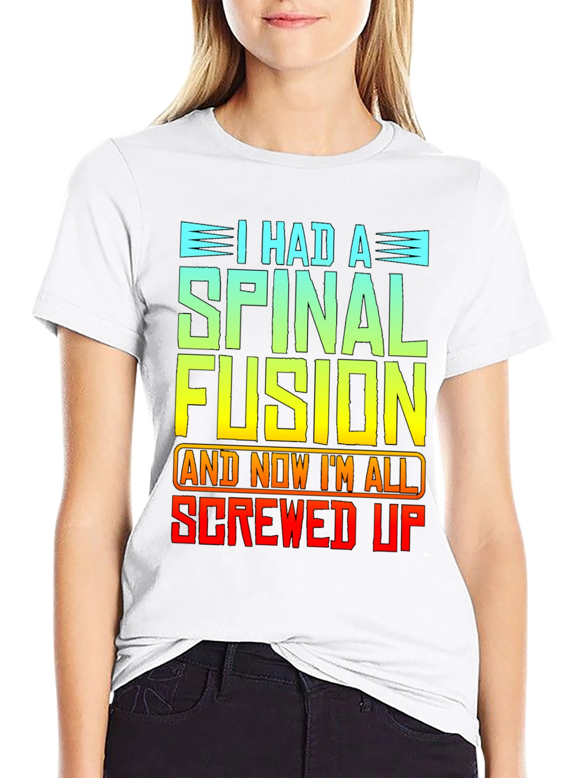 Spinal Fusion Graphic T-Shirt