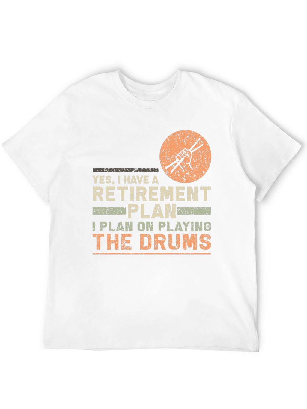 Retirement Plan Drummer T-Shirt