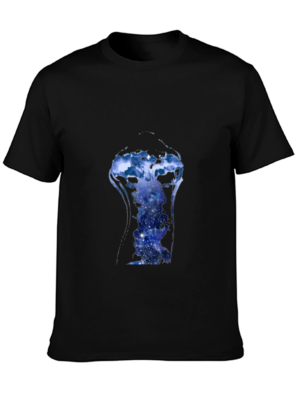 Galaxy Jellyfish Black T-Shirt