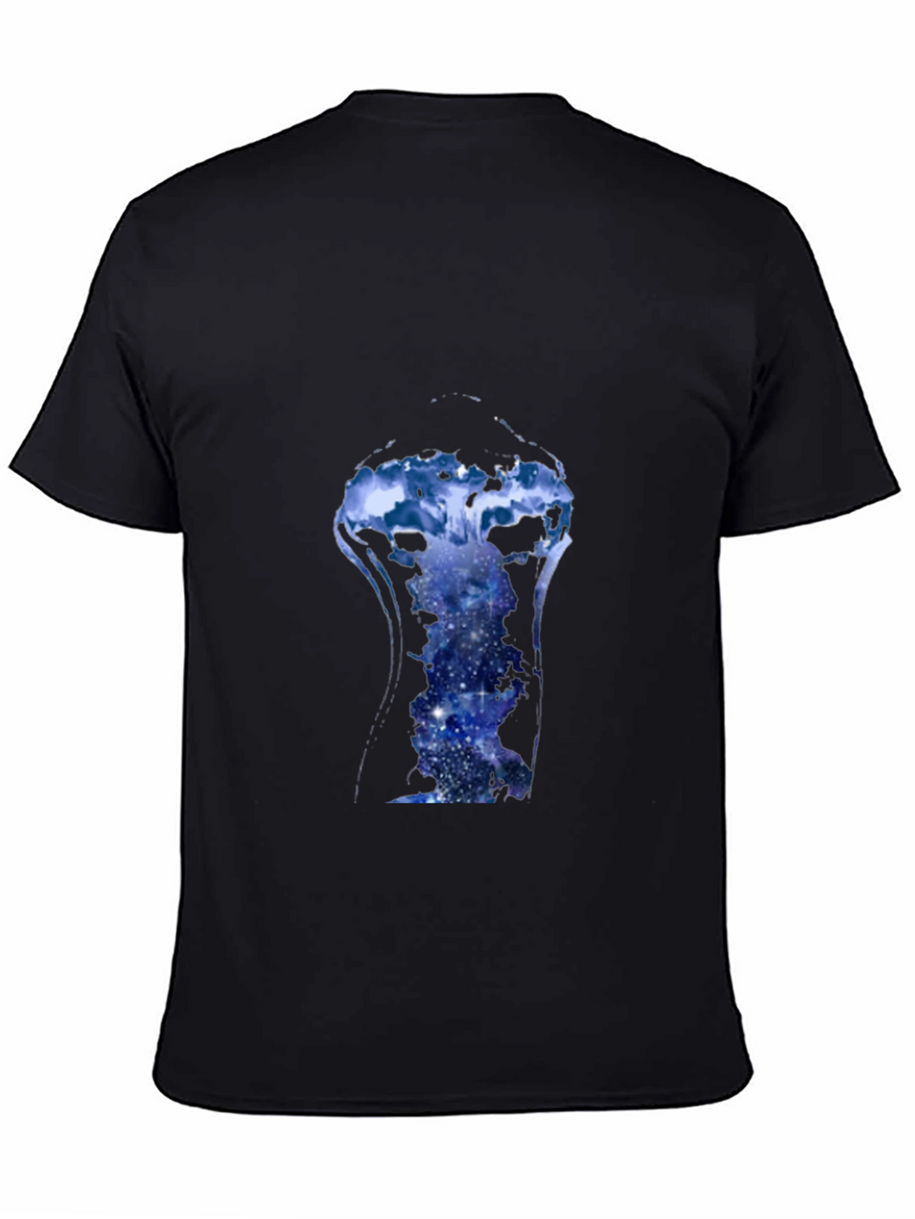 Galaxy Jellyfish Black T-Shirt