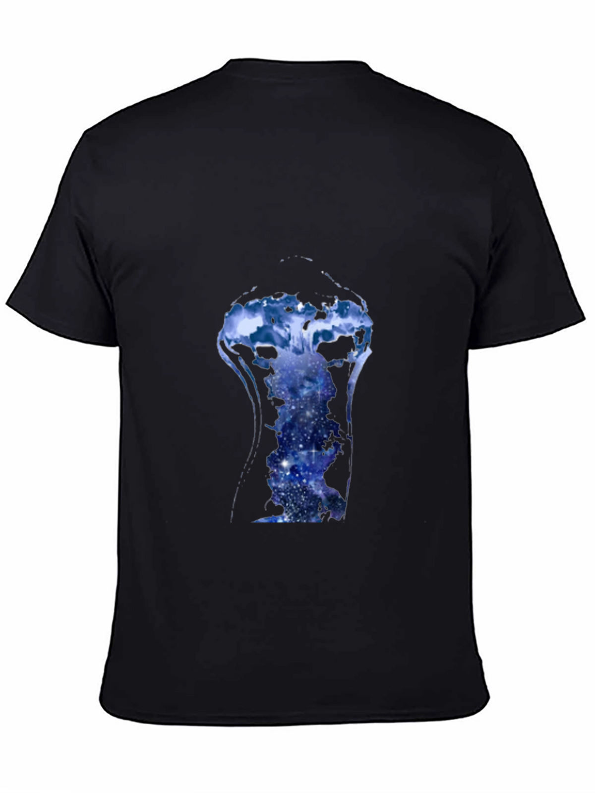 Galaxy Jellyfish Black T-Shirt