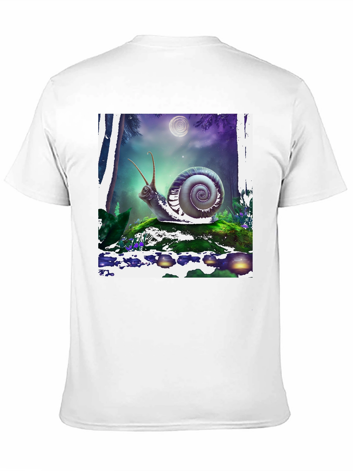 Snail Graphic Tee - Mens Black T-Shirt