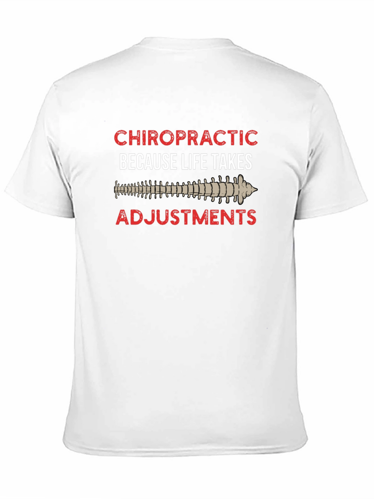 Chiropractic Adjustment Black T-Shirt