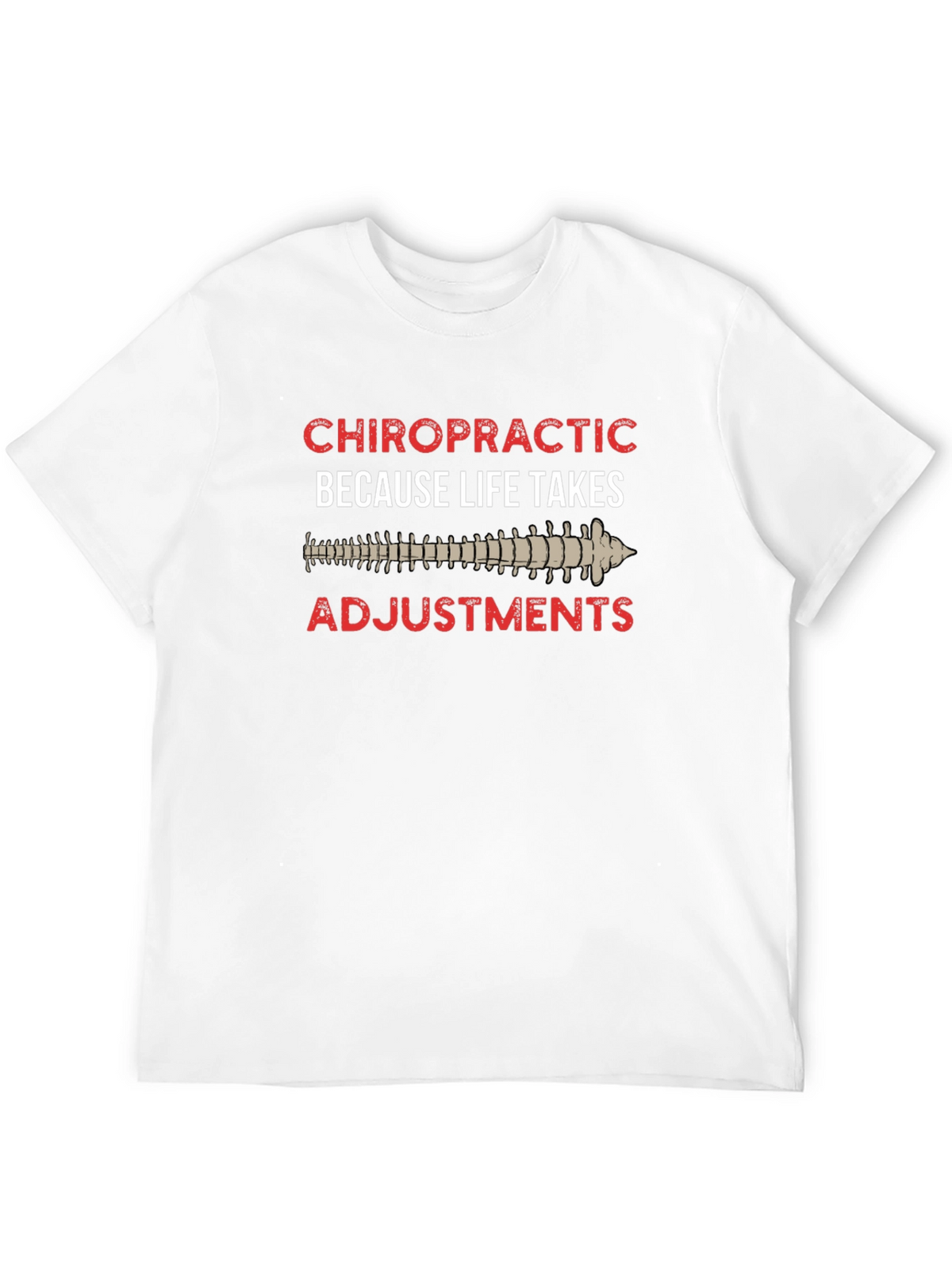 Chiropractic Adjustment Black T-Shirt