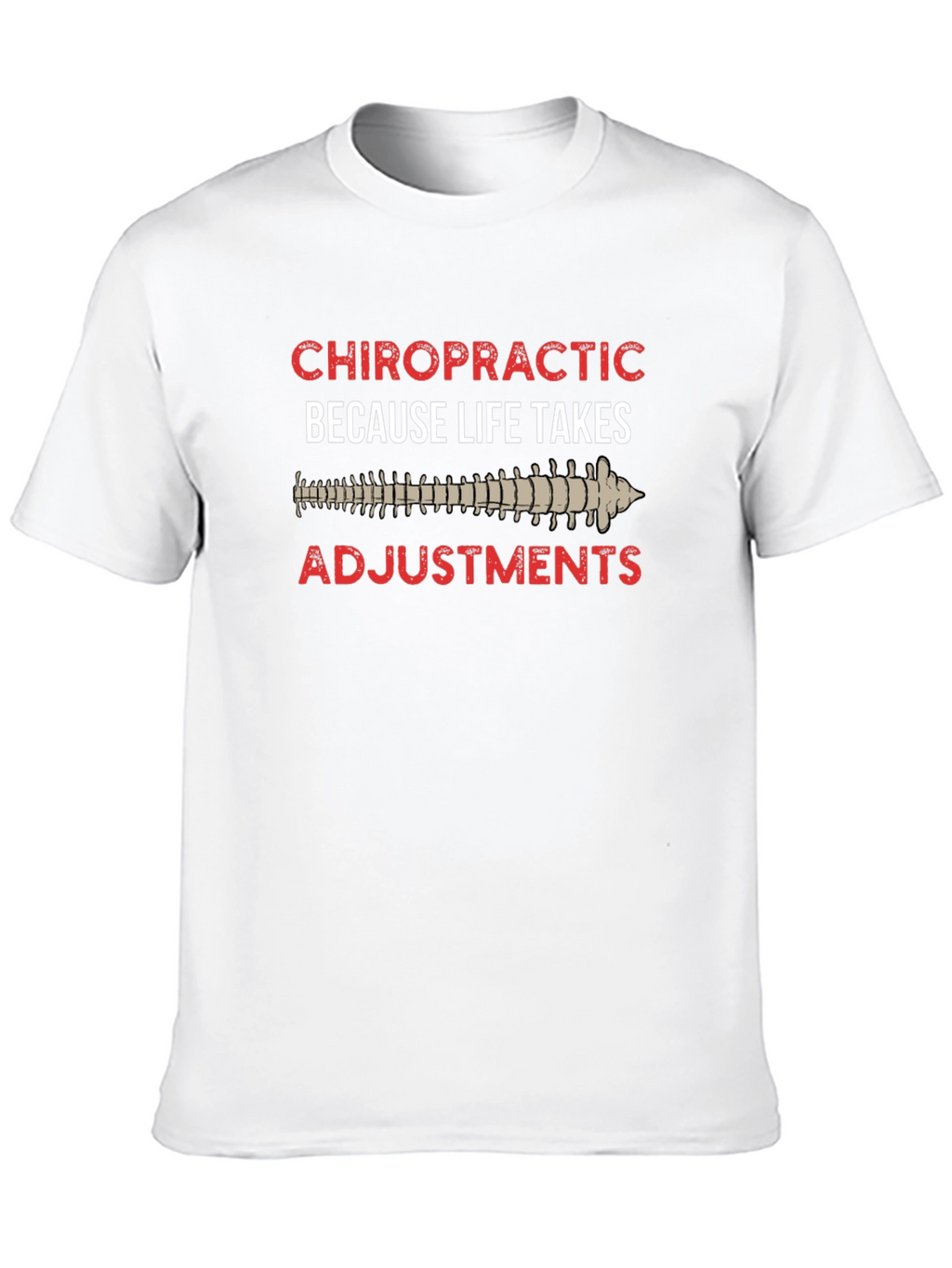Chiropractic Adjustment Black T-Shirt