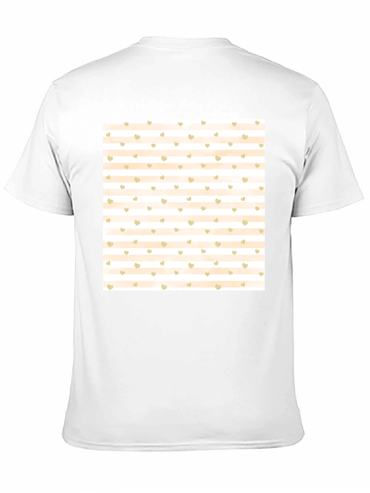 Striped Heart Tee