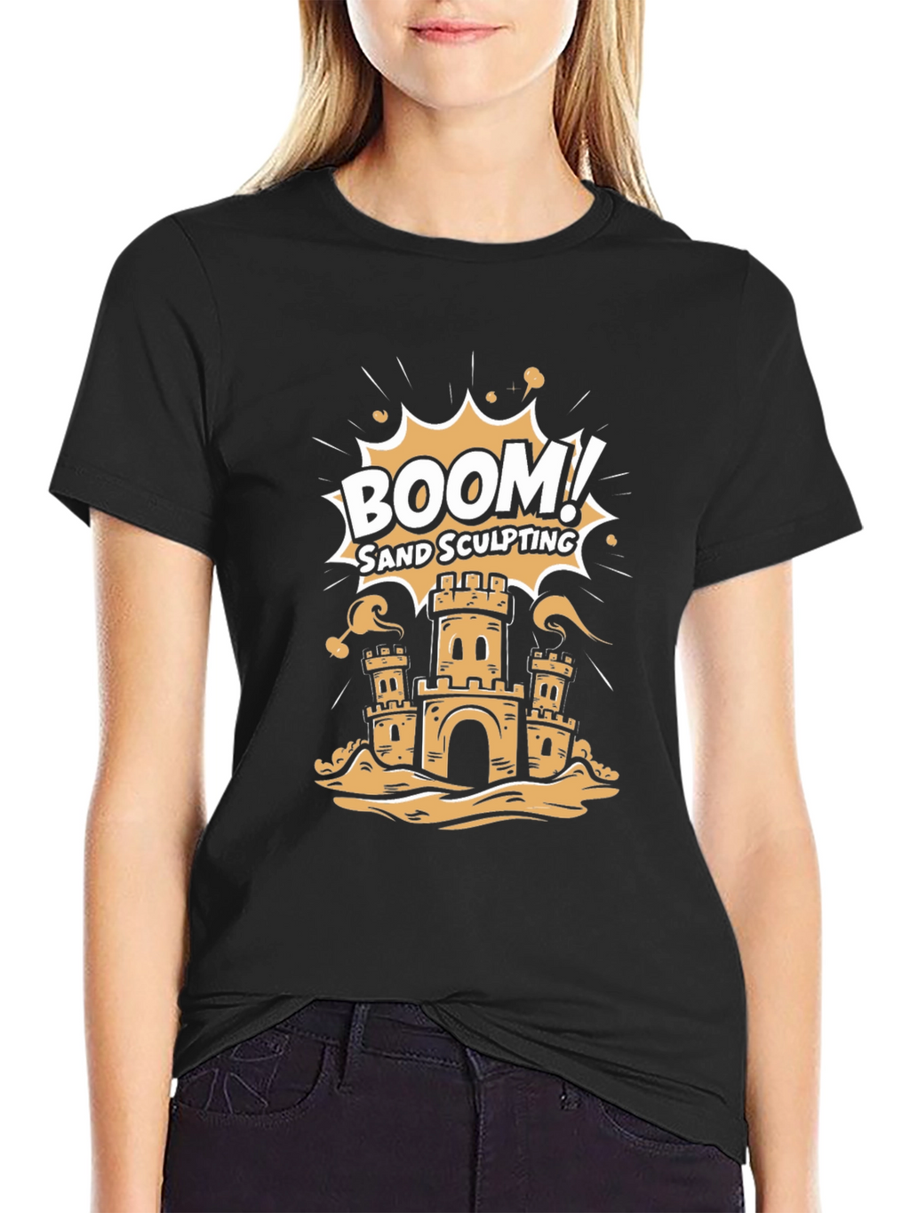 Boom! Sand Sculpting Tee - Graphic T-Shirt