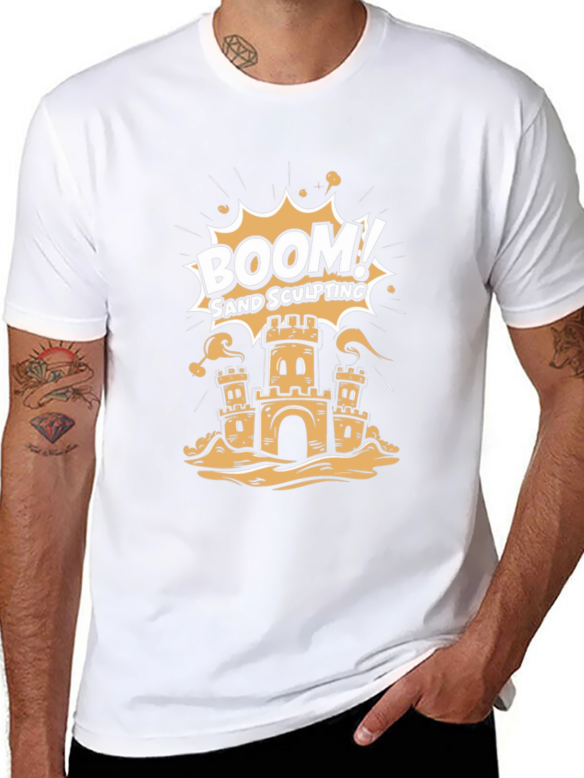 Boom! Sand Sculpting Tee - Graphic T-Shirt