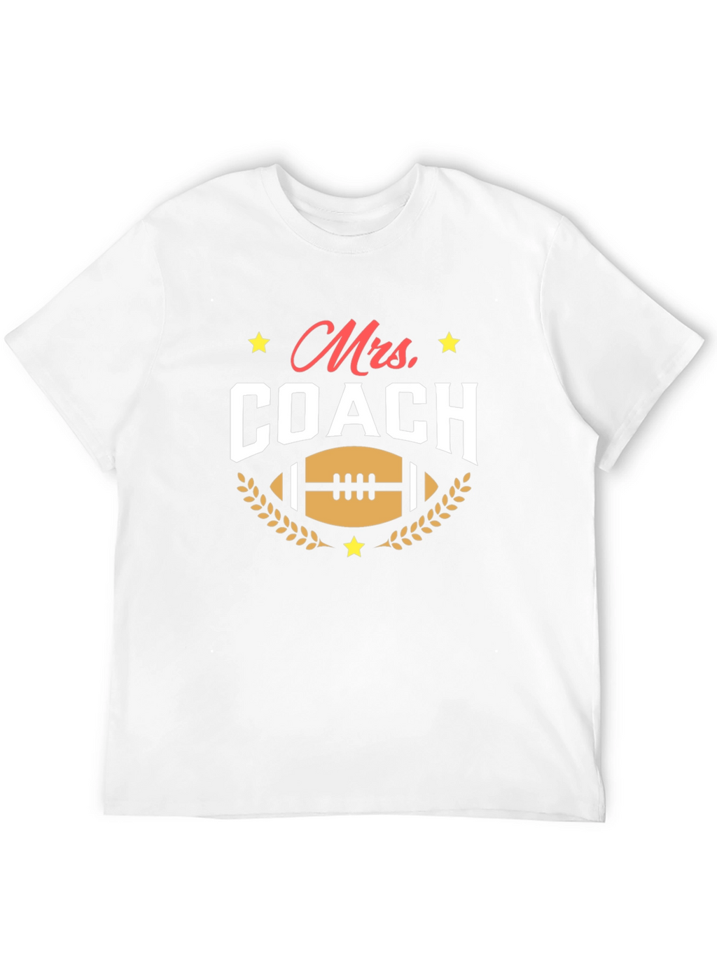 Mrs. Coach T-Shirt - Football Mom Tee