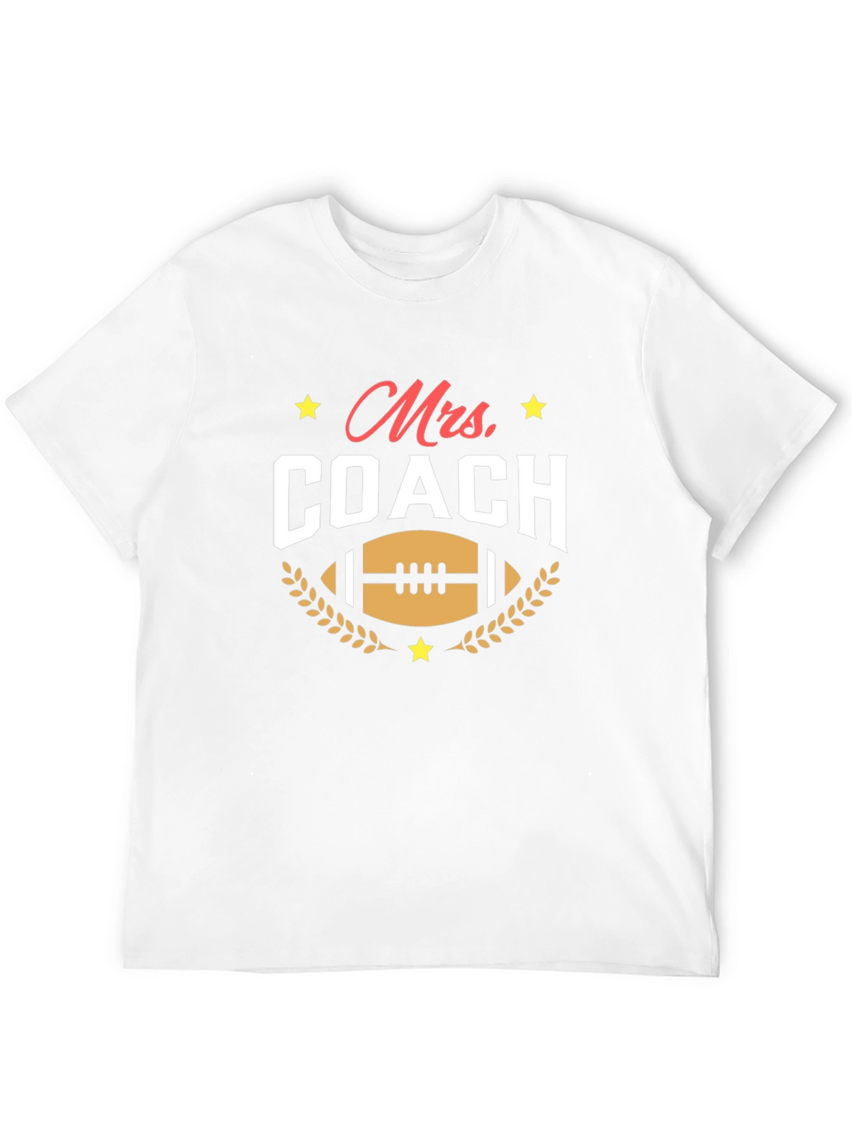 Mrs. Coach T-Shirt - Football Mom Tee