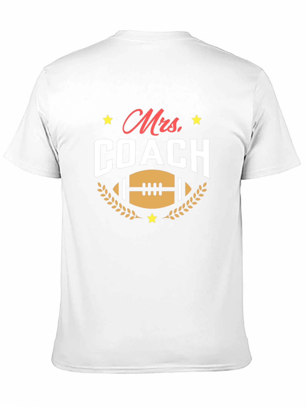 Mrs. Coach T-Shirt - Football Mom Tee