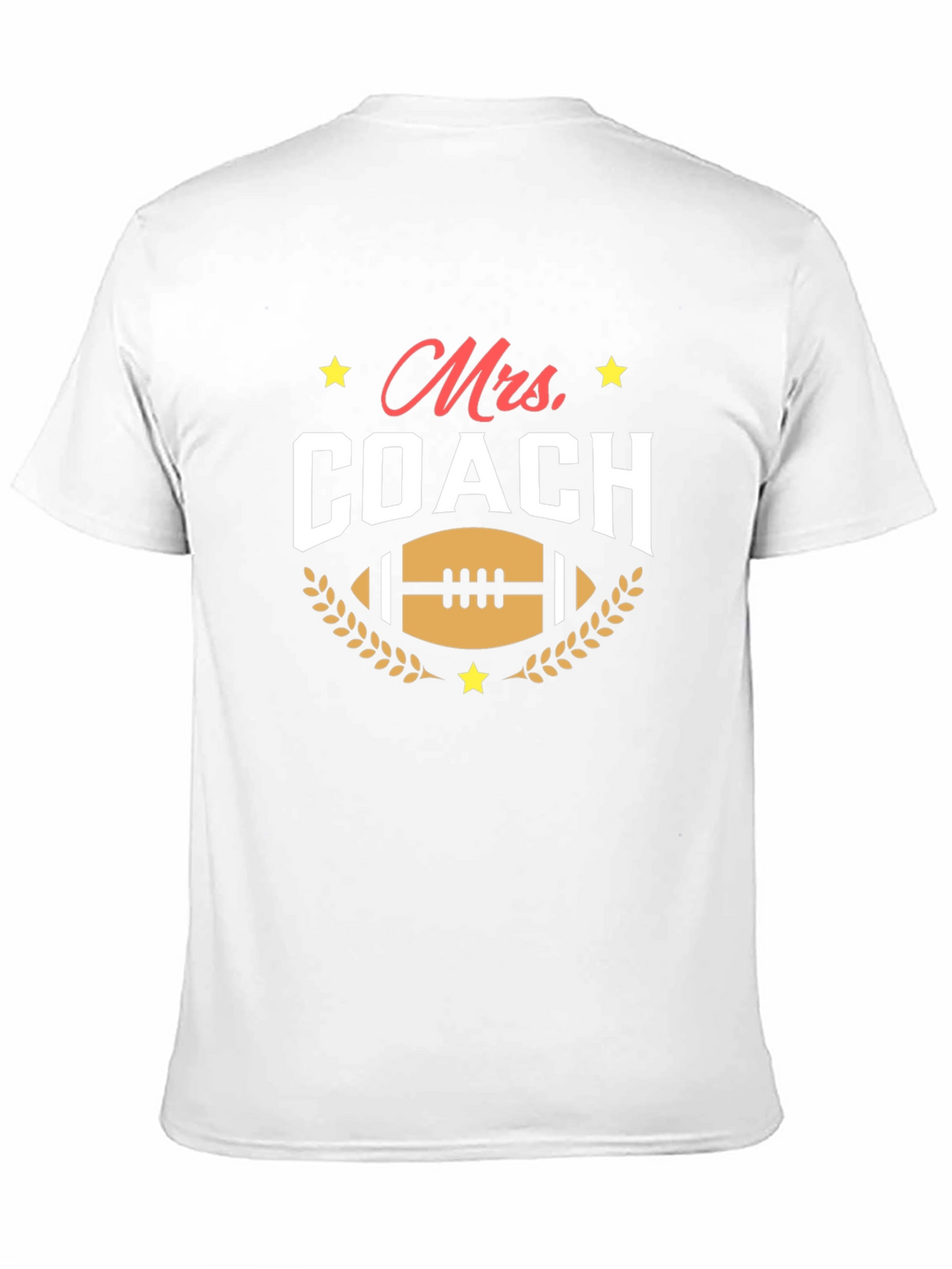 Mrs. Coach T-Shirt - Football Mom Tee