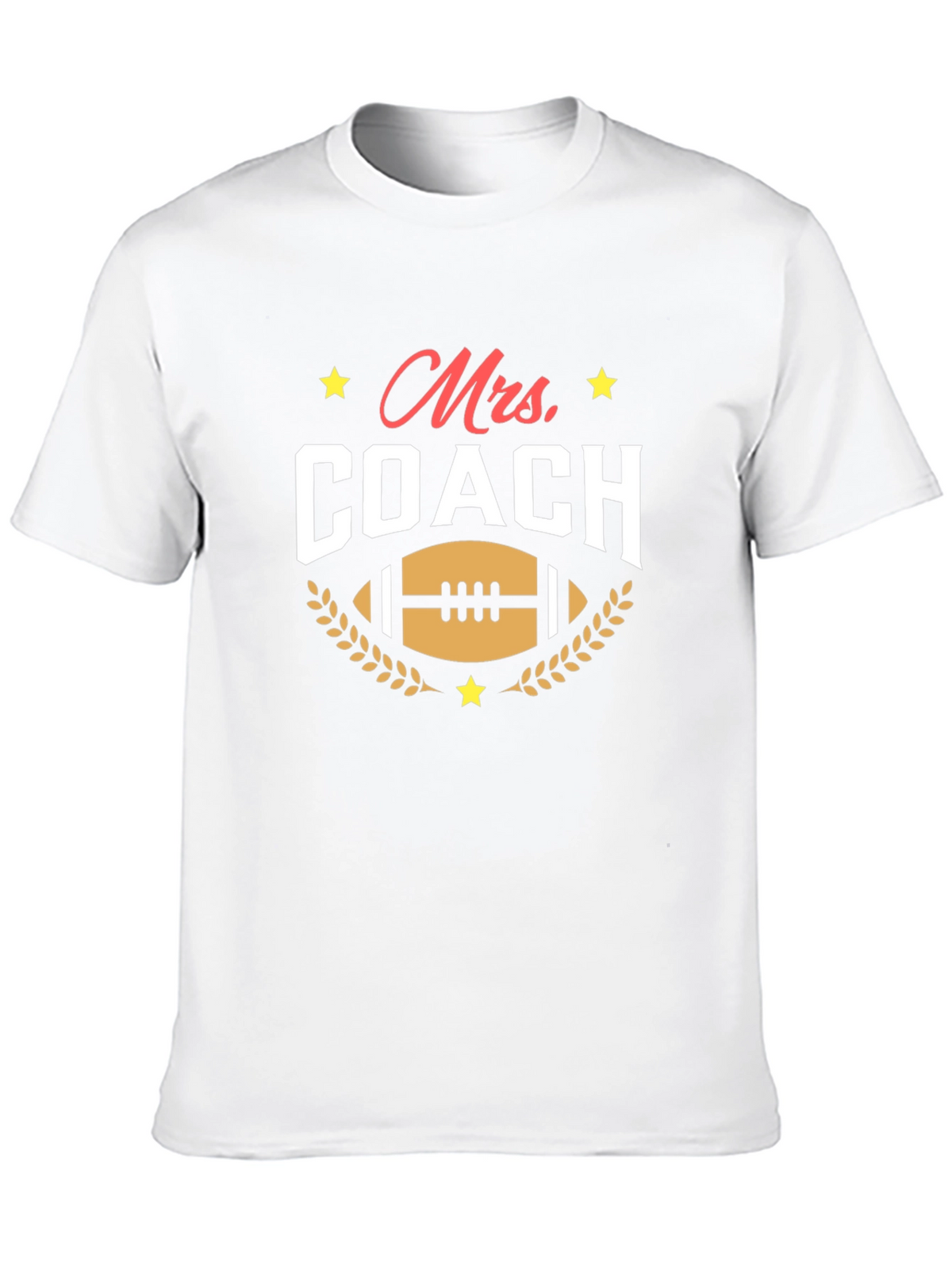 Mrs. Coach T-Shirt - Football Mom Tee