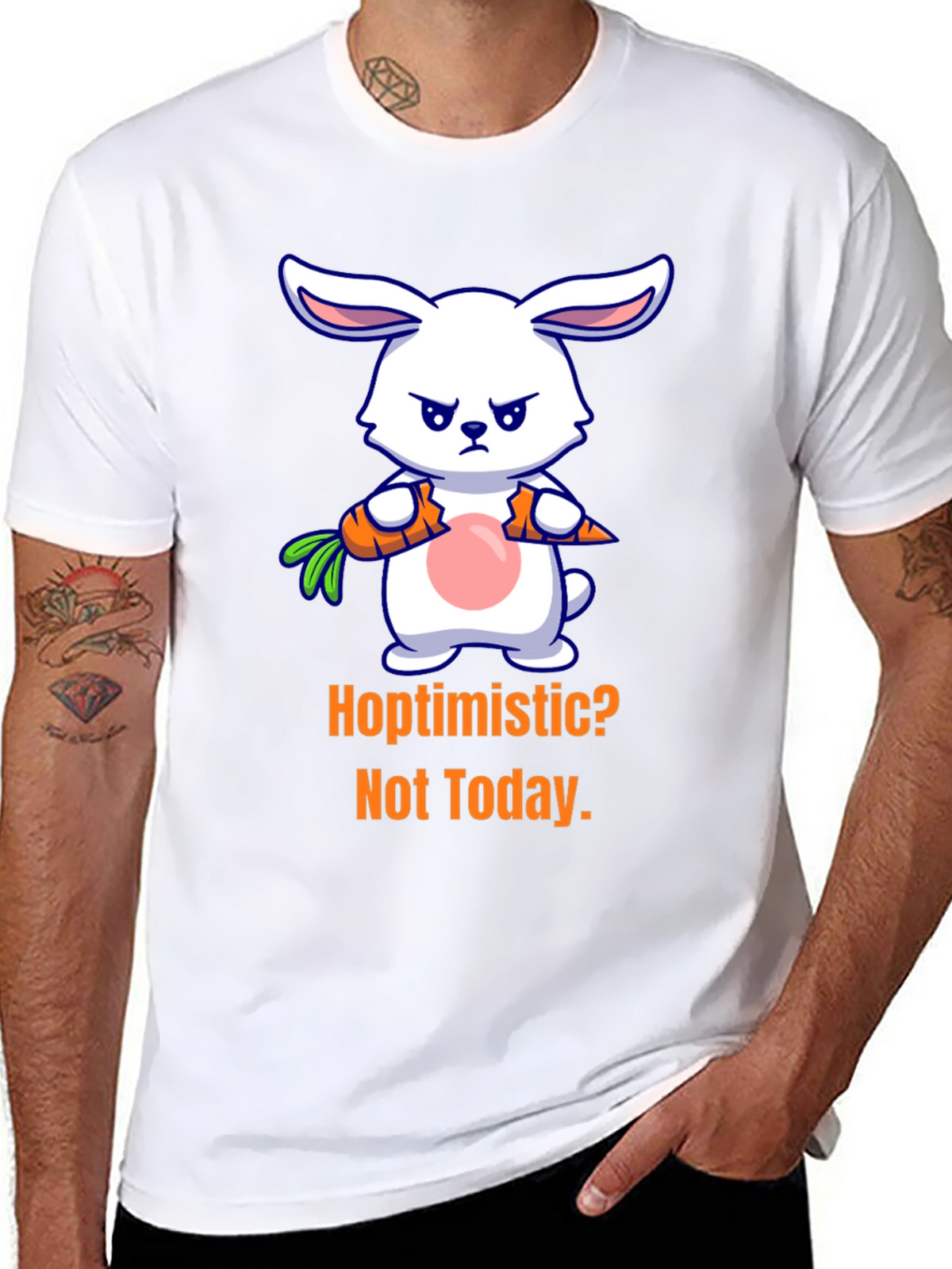 Hoptimistic? Not Today Graphic T-Shirt