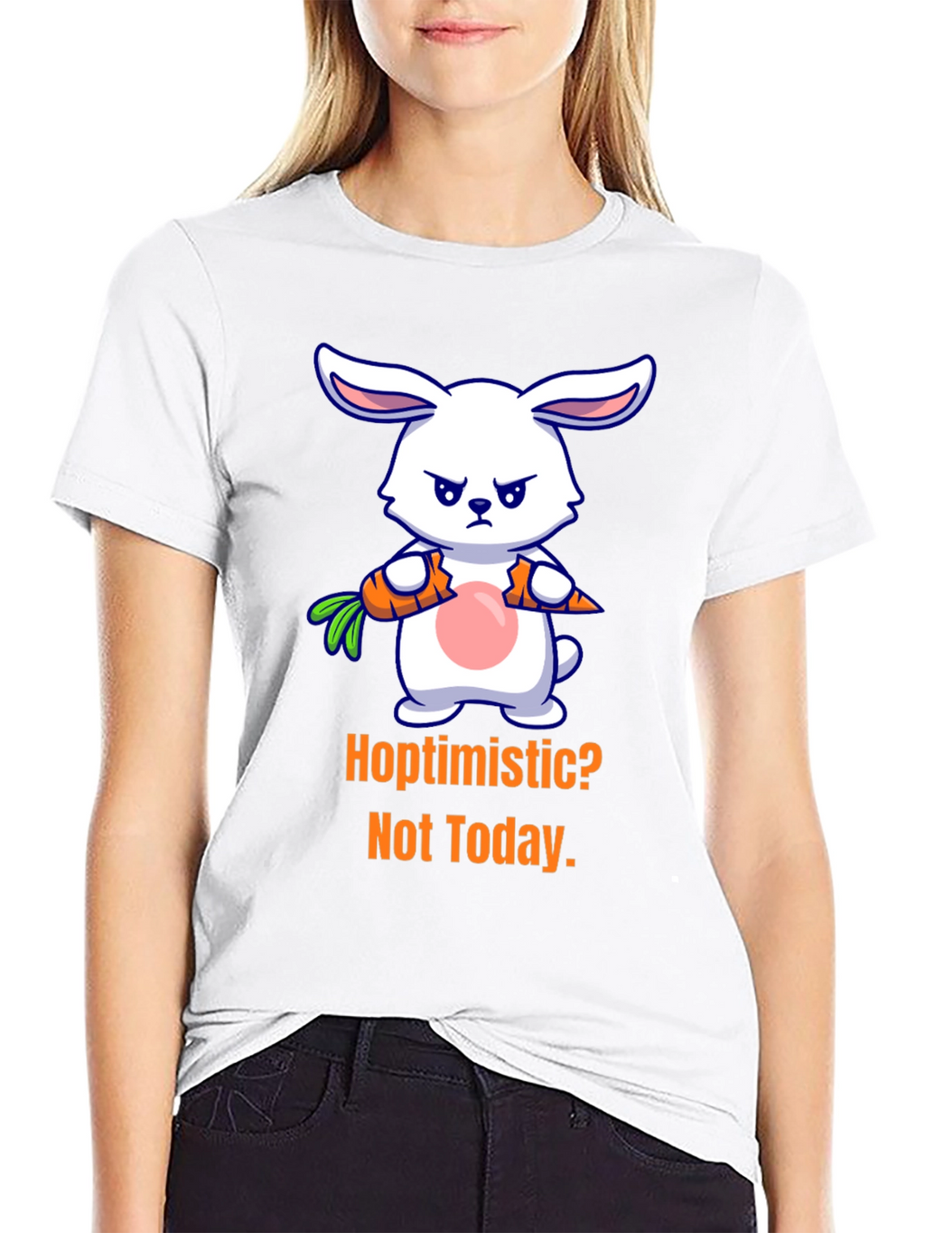 Hoptimistic? Not Today Graphic T-Shirt