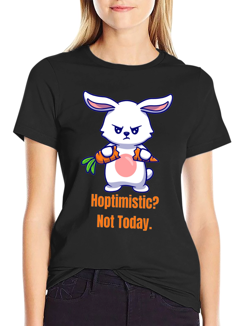 Hoptimistic? Not Today Graphic T-Shirt