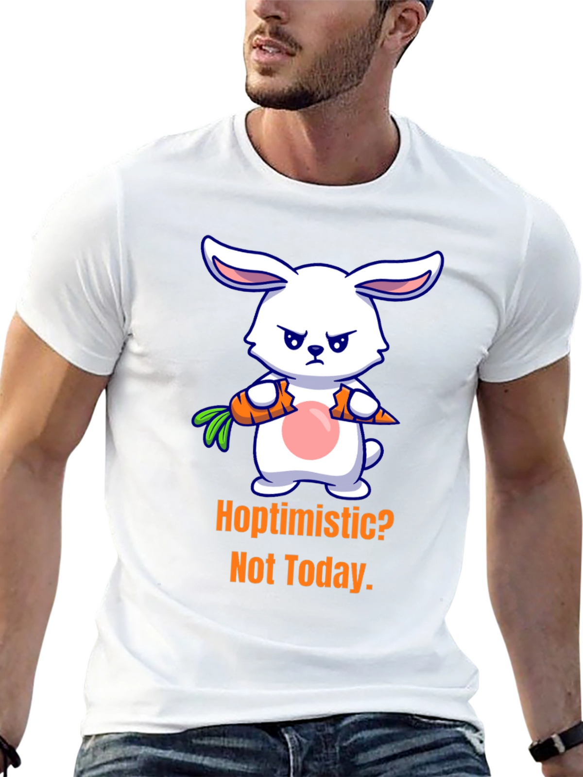 Hoptimistic? Not Today Graphic T-Shirt
